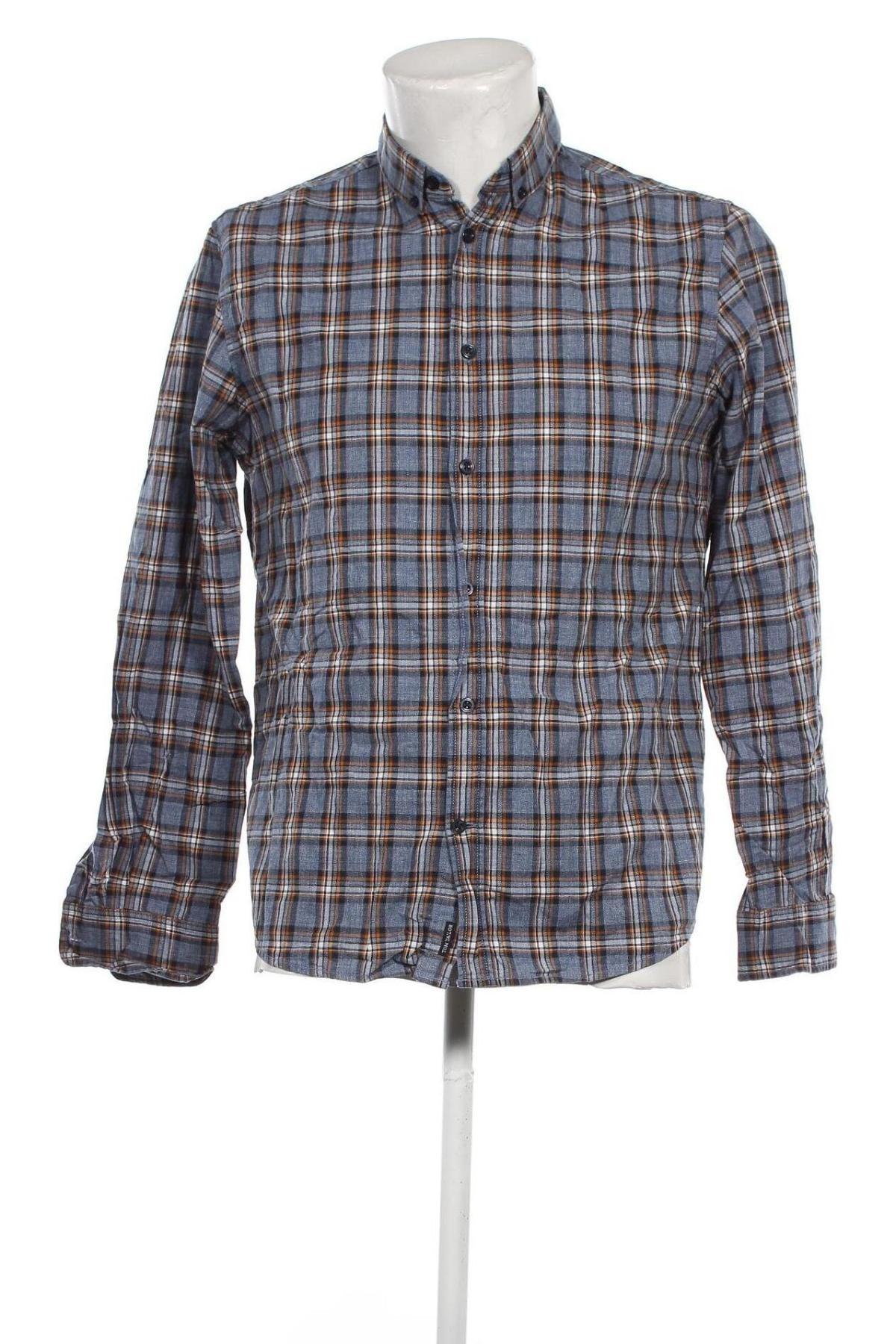 Ανδρικό πουκάμισο Tom Tailor, Μέγεθος M, Χρώμα Πολύχρωμο, Τιμή 4,00 €