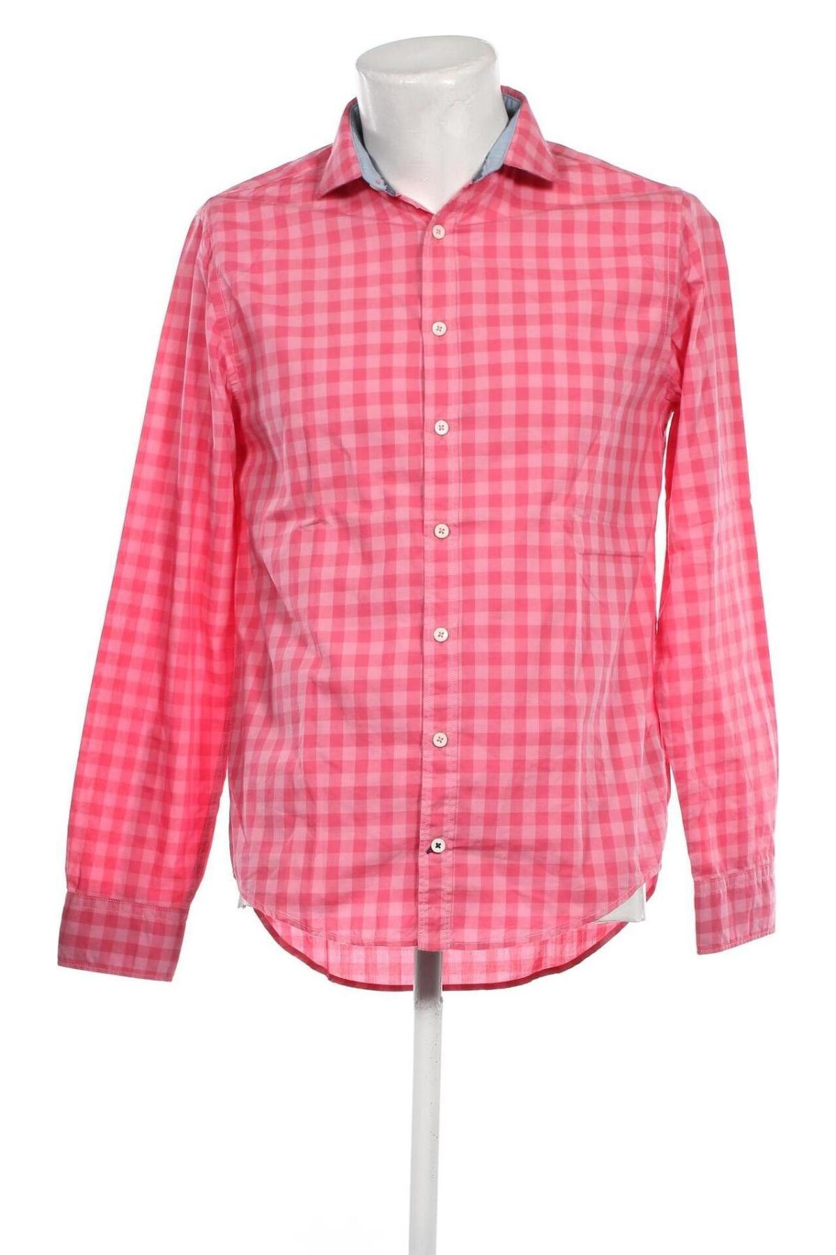 Мъжка риза Tommy Hilfiger, Размер S, Цвят Розов, Цена 44,57 лв.