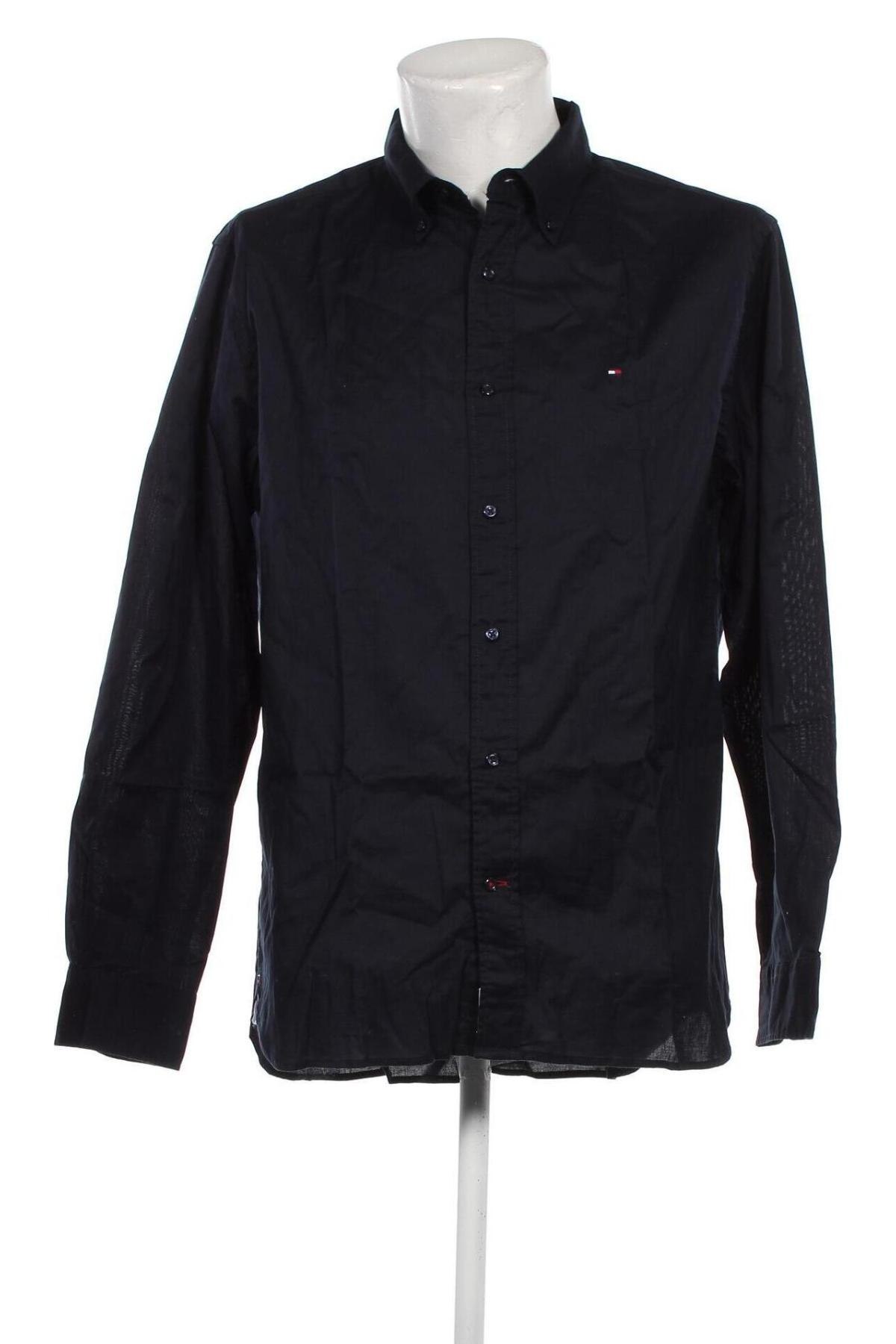 Ανδρικό πουκάμισο Tommy Hilfiger, Μέγεθος L, Χρώμα Μπλέ, Τιμή 82,99 €
