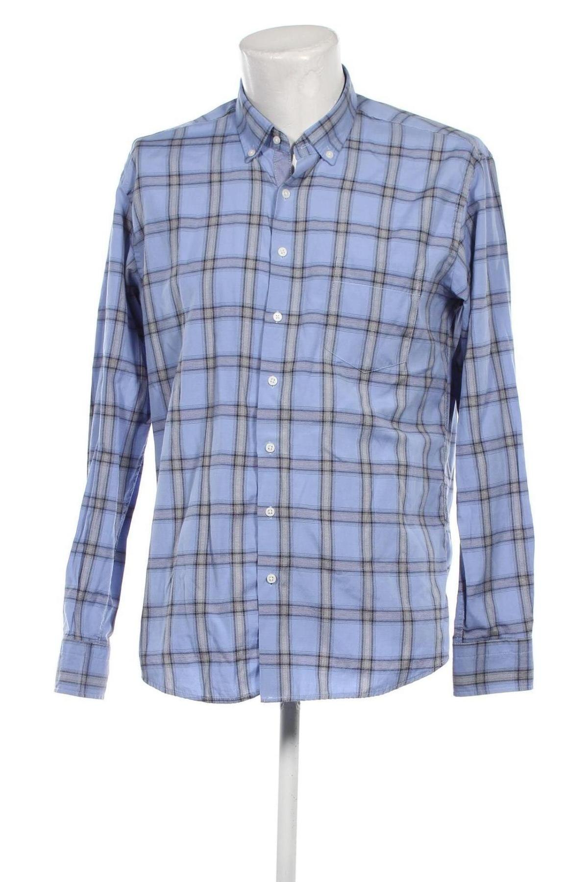 Ανδρικό πουκάμισο Tudors, Μέγεθος XL, Χρώμα Μπλέ, Τιμή 14,83 €