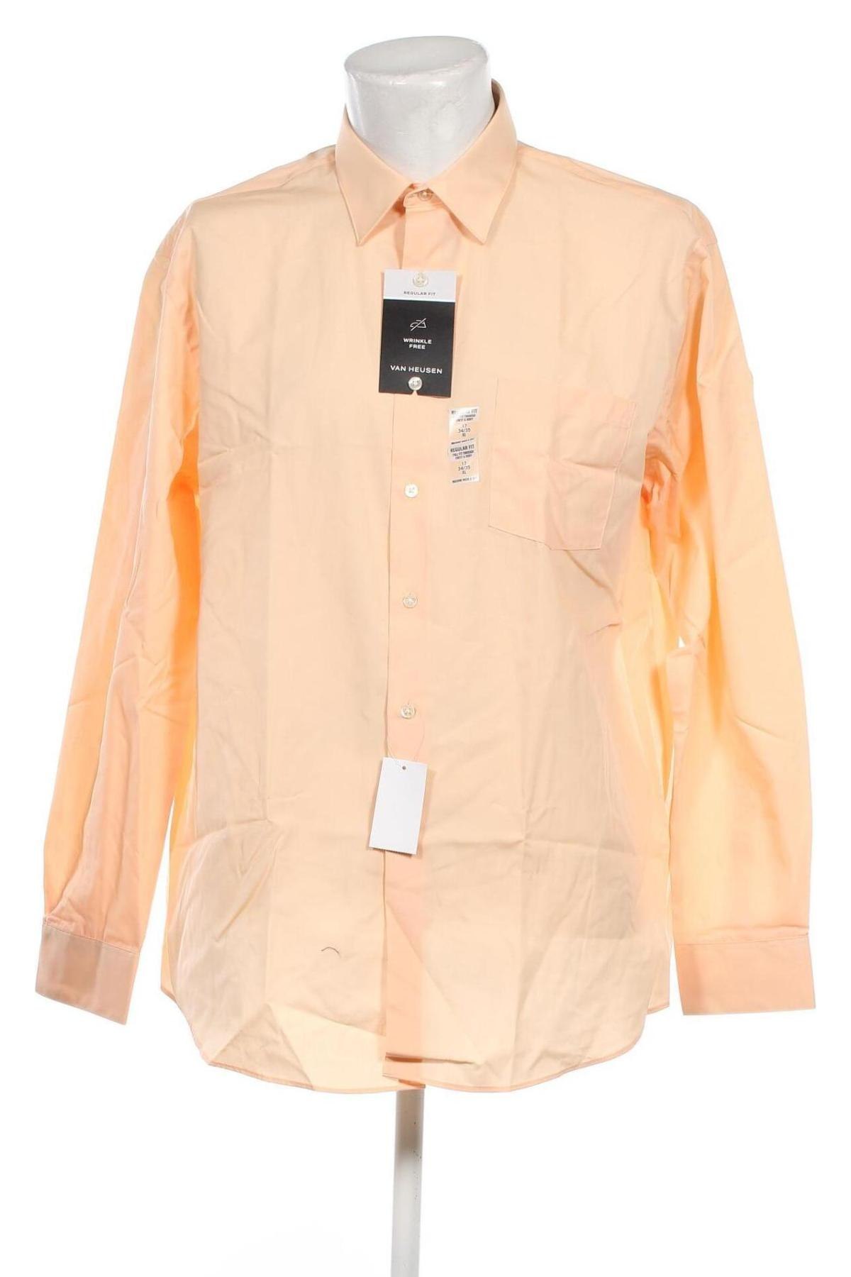 Pánska košeľa  Van Heusen, Veľkosť XL, Farba Oranžová, Cena  8,77 €