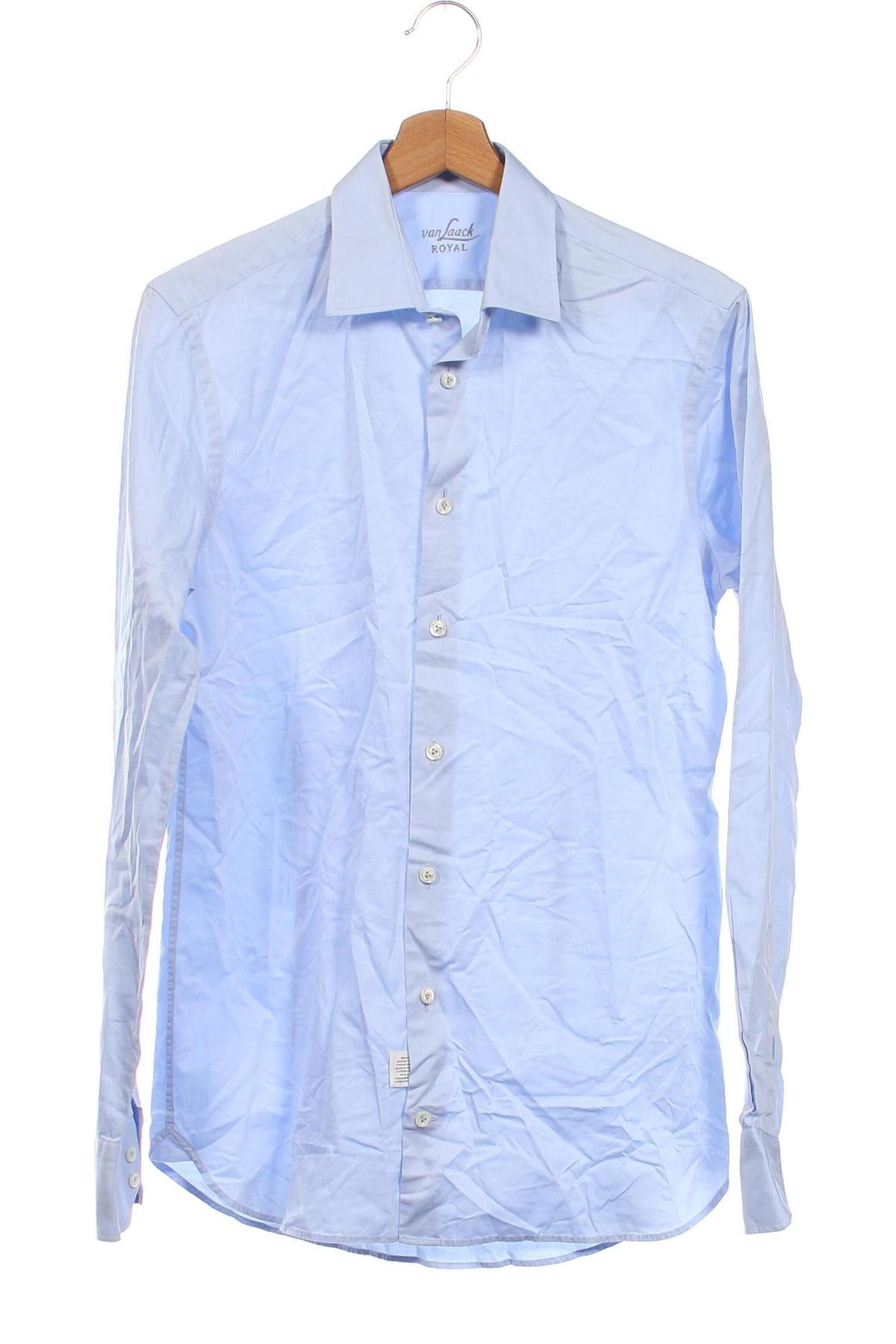 Herrenhemd Van Laack, Größe S, Farbe Blau, Preis 28,18 €