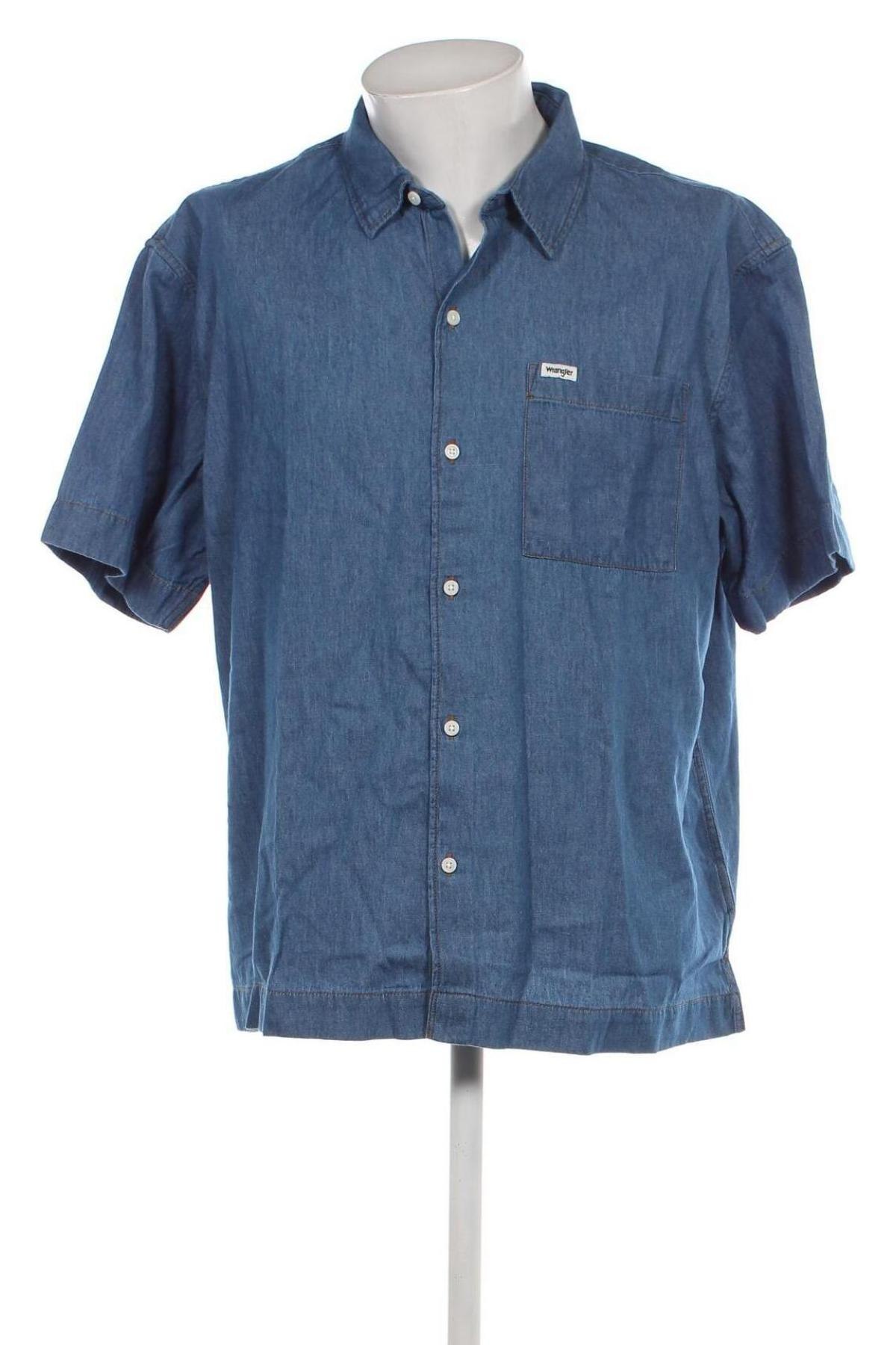 Pánska košeľa  Wrangler, Veľkosť L, Farba Modrá, Cena  25,61 €