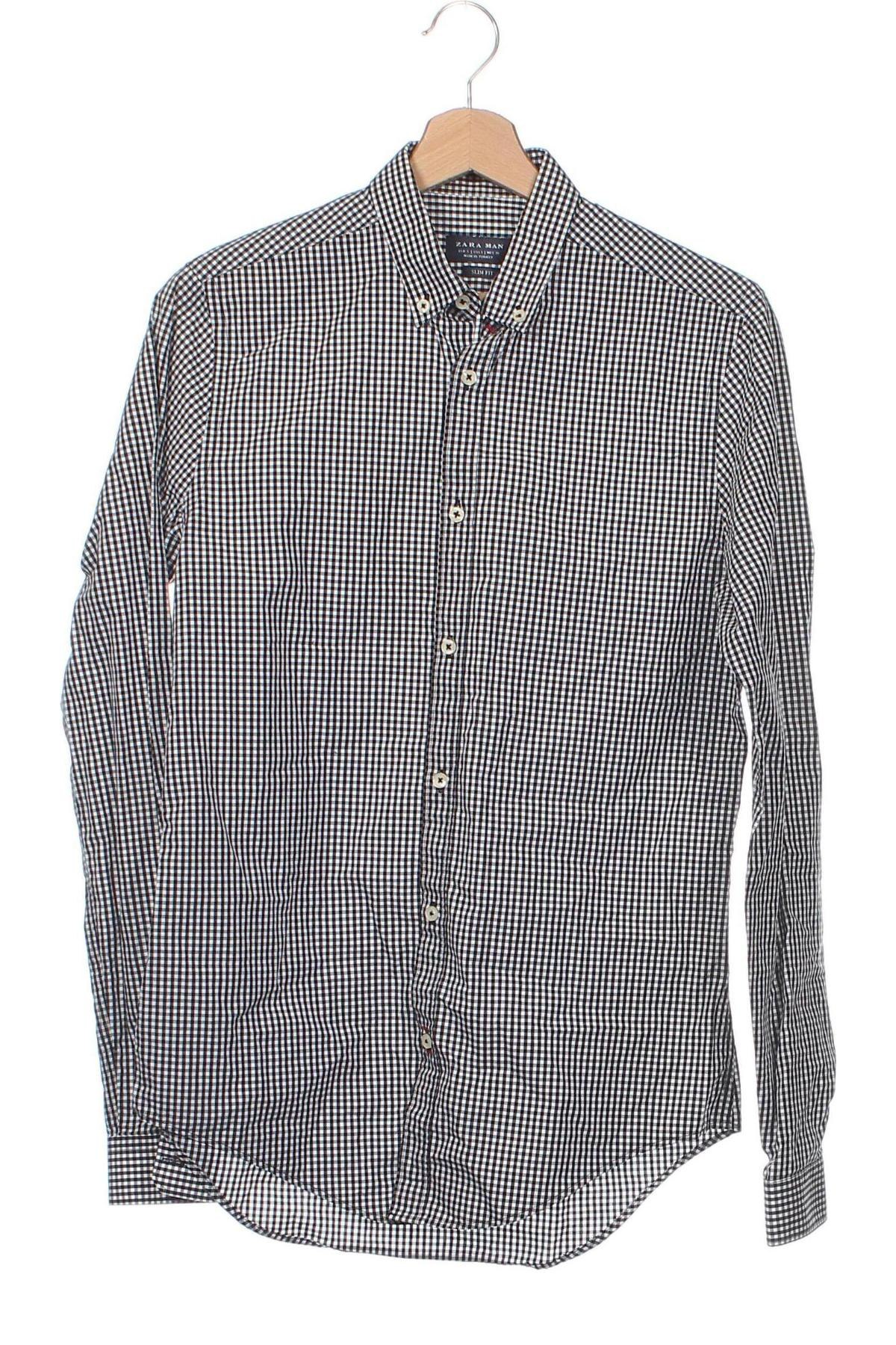 Herrenhemd Zara Man, Größe S, Farbe Mehrfarbig, Preis € 23,66