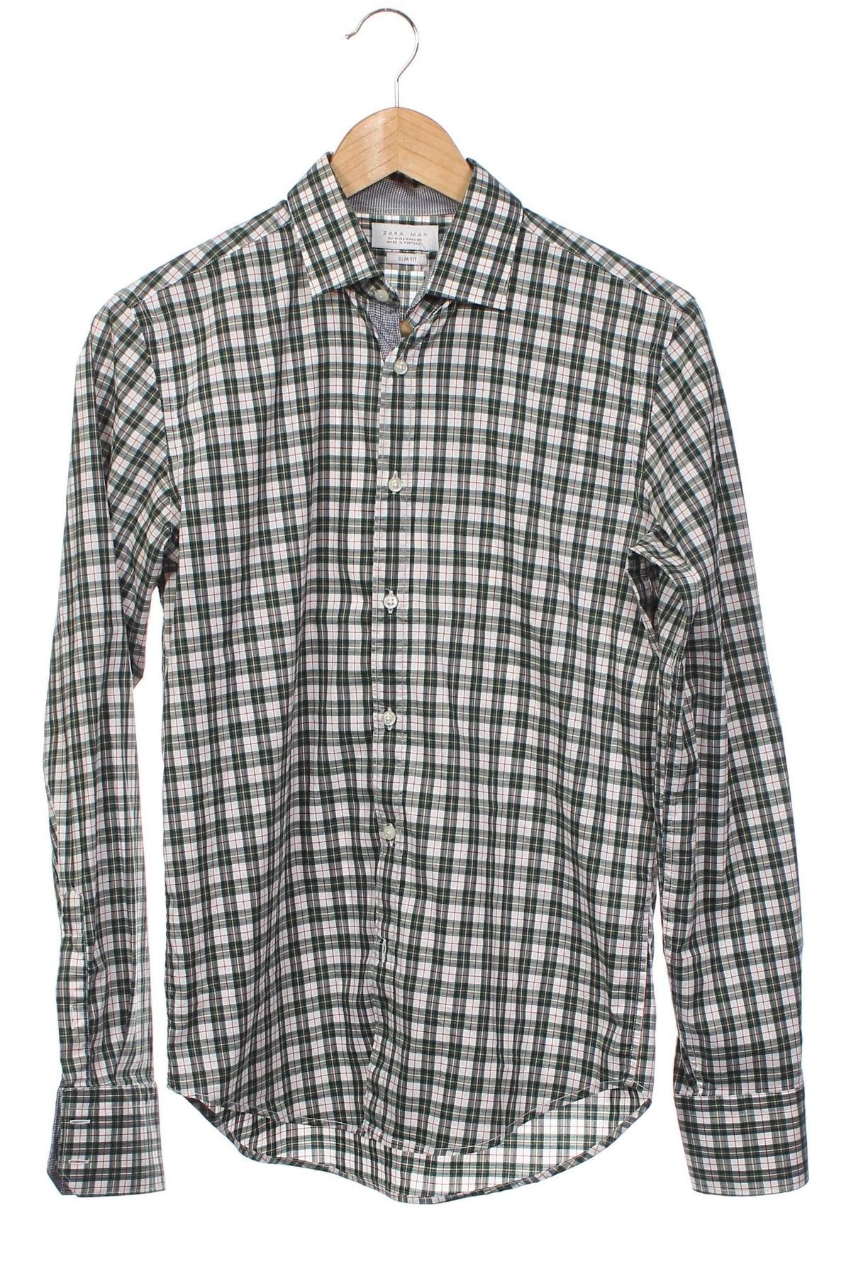 Herrenhemd Zara Man, Größe M, Farbe Mehrfarbig, Preis € 8,87