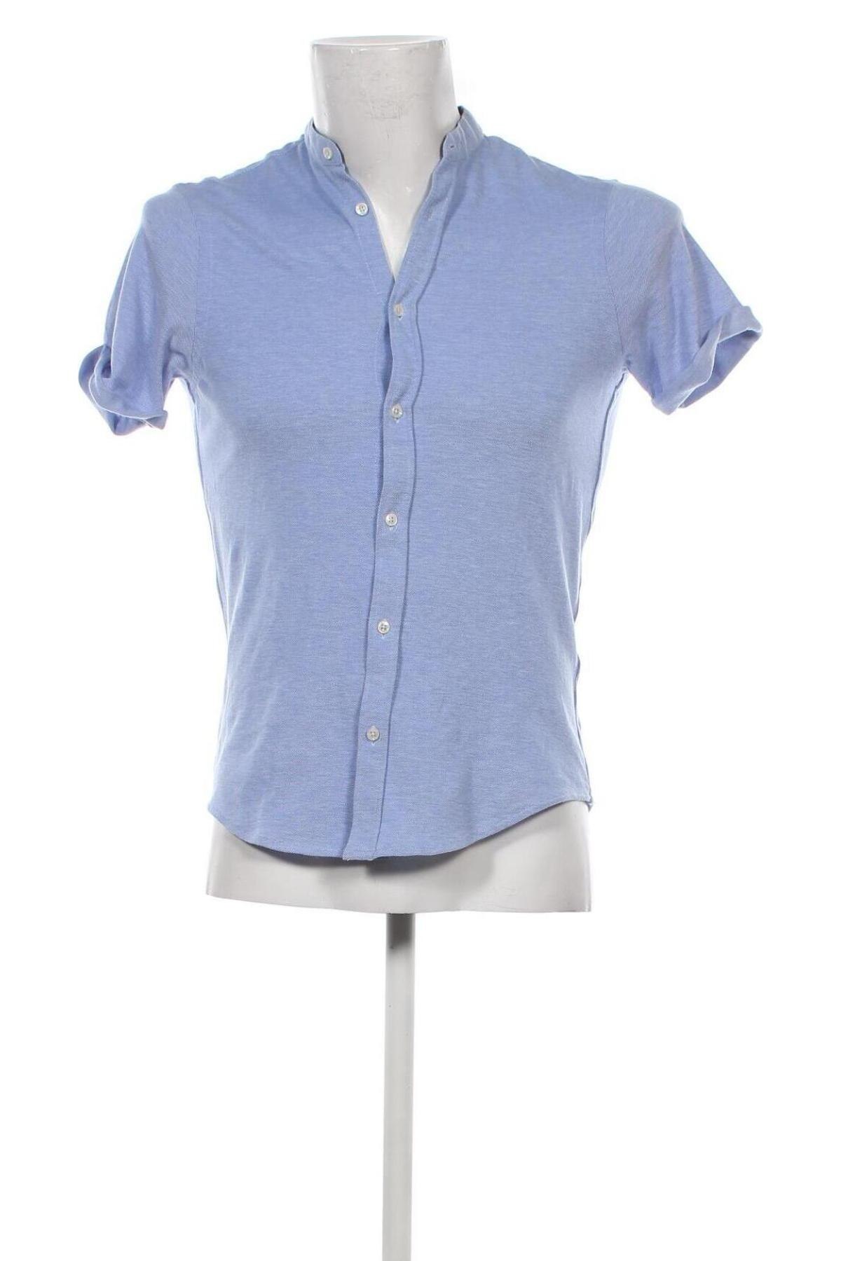 Pánska košeľa  Zara Man, Veľkosť S, Farba Modrá, Cena  13,81 €