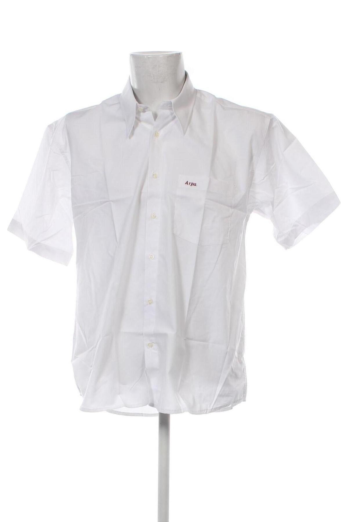 Ανδρικό πουκάμισο Zeus, Μέγεθος L, Χρώμα Λευκό, Τιμή 7,56 €