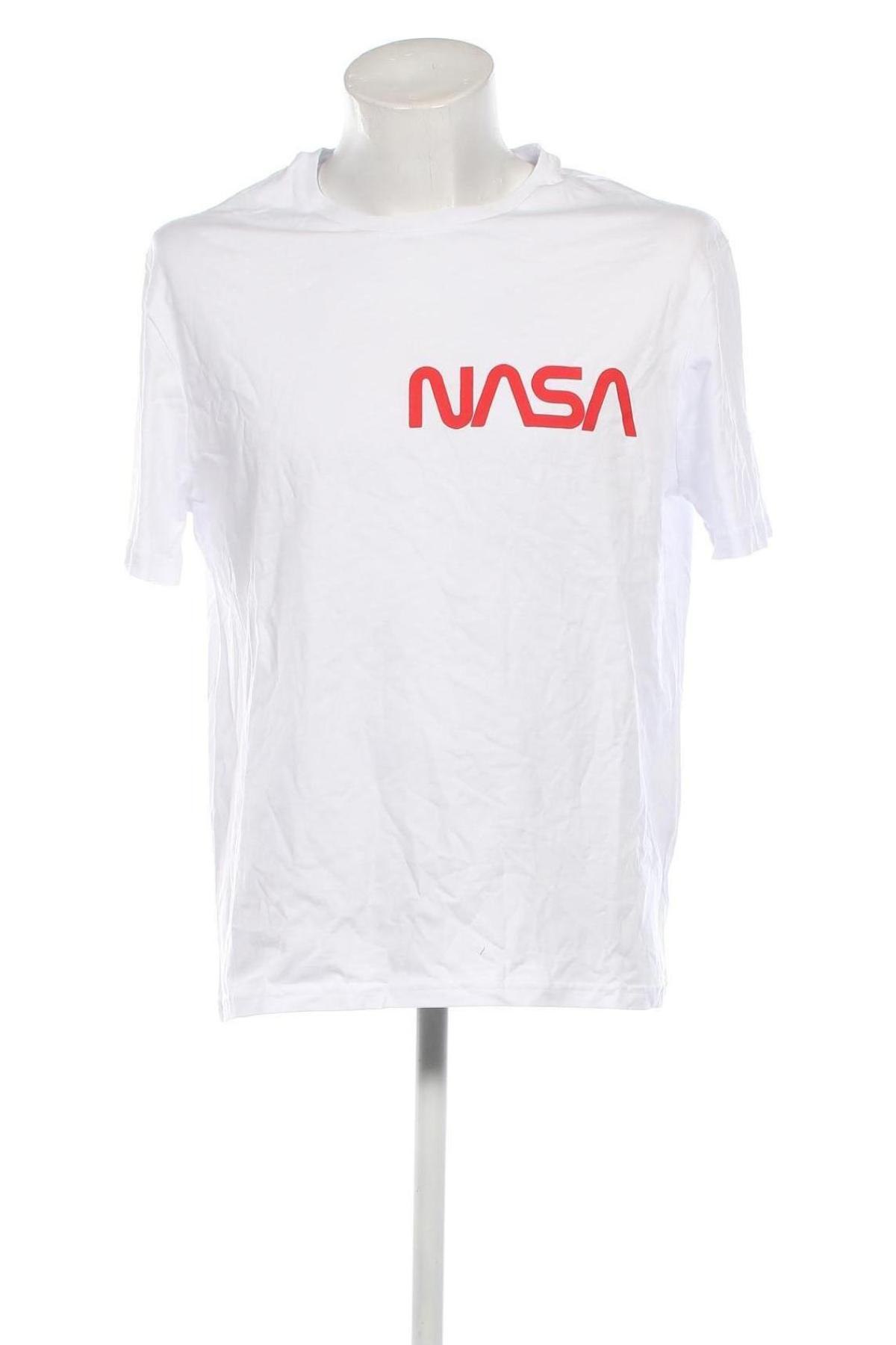 Мъжка тениска, Размер L, Цвят Бял, Цена 21,00 лв.