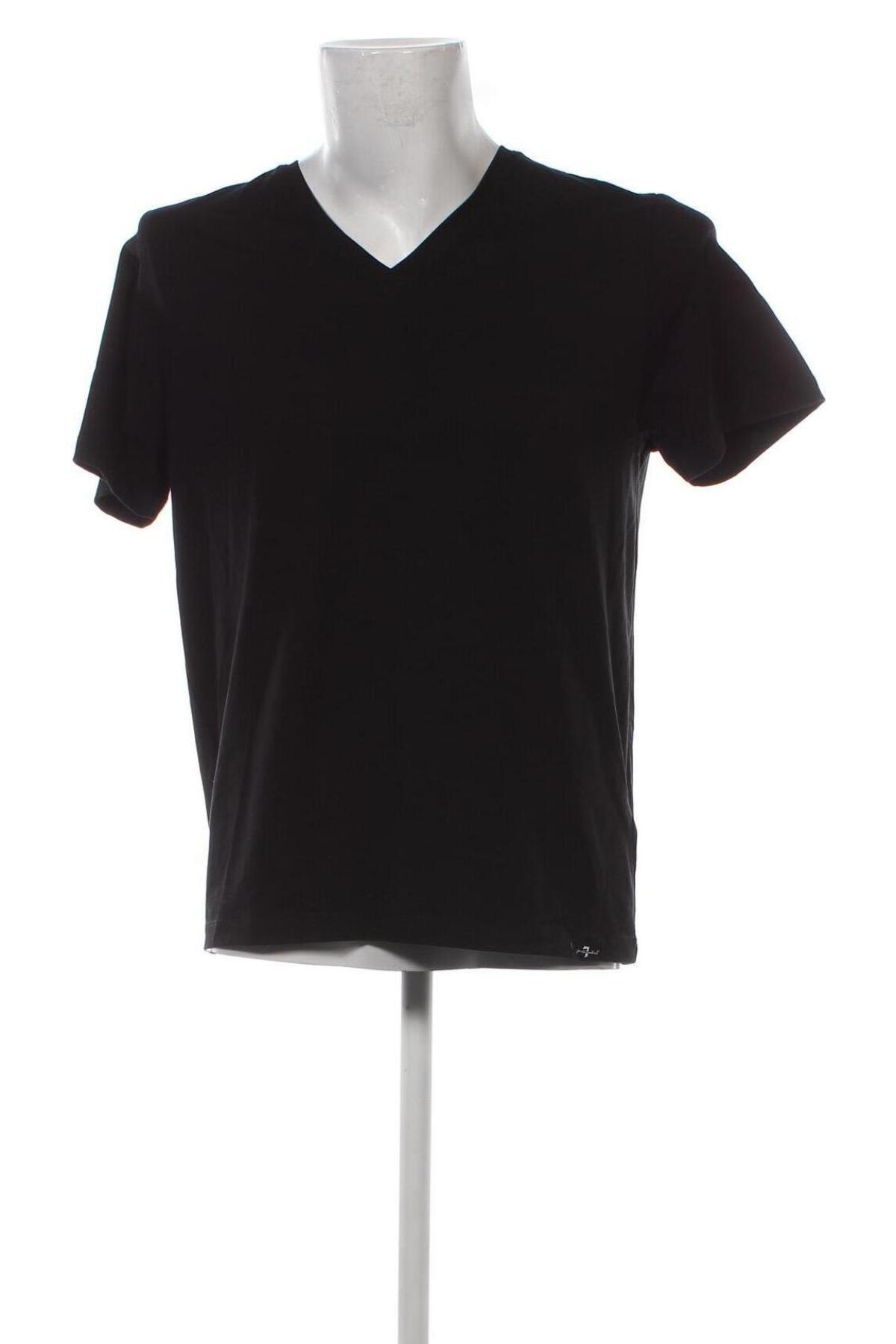 Ανδρικό t-shirt 7 For All Mankind, Μέγεθος M, Χρώμα Μαύρο, Τιμή 24,68 €