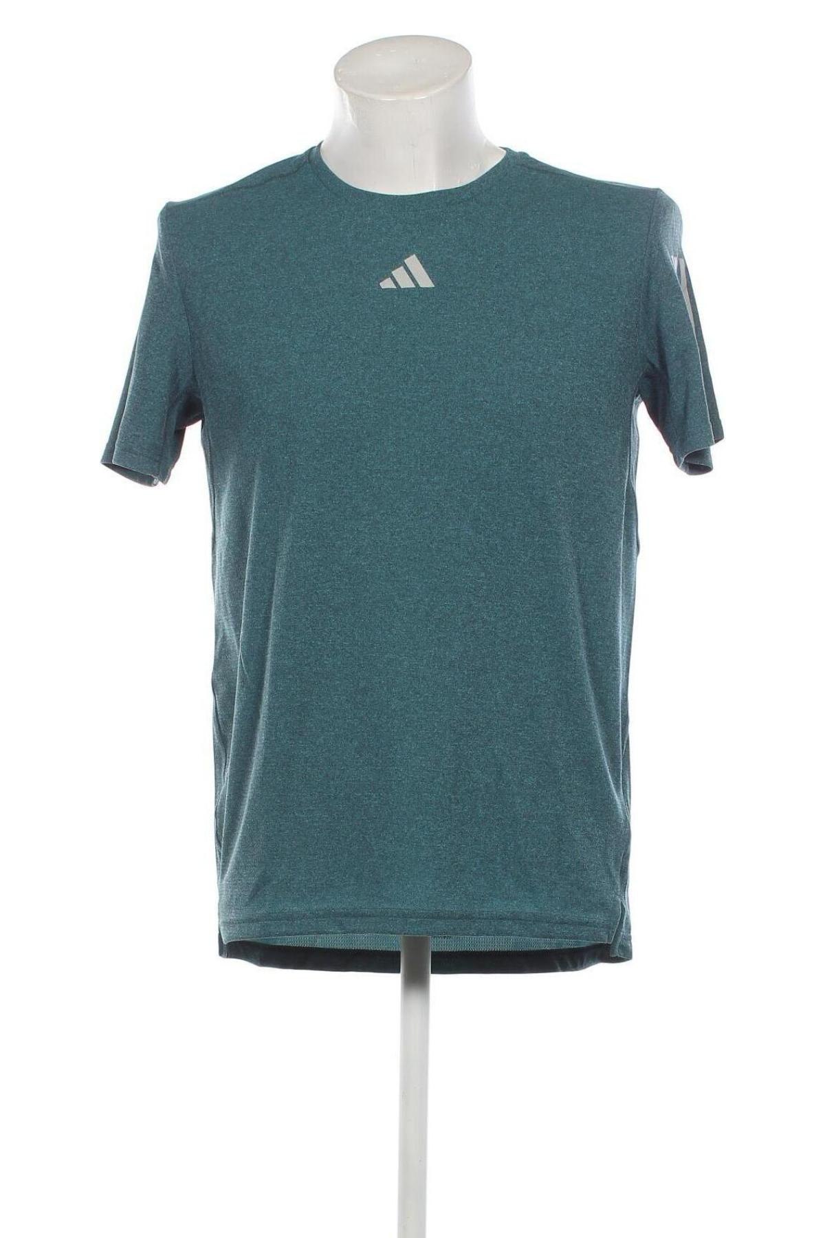 Ανδρικό t-shirt Adidas, Μέγεθος M, Χρώμα Πράσινο, Τιμή 31,96 €