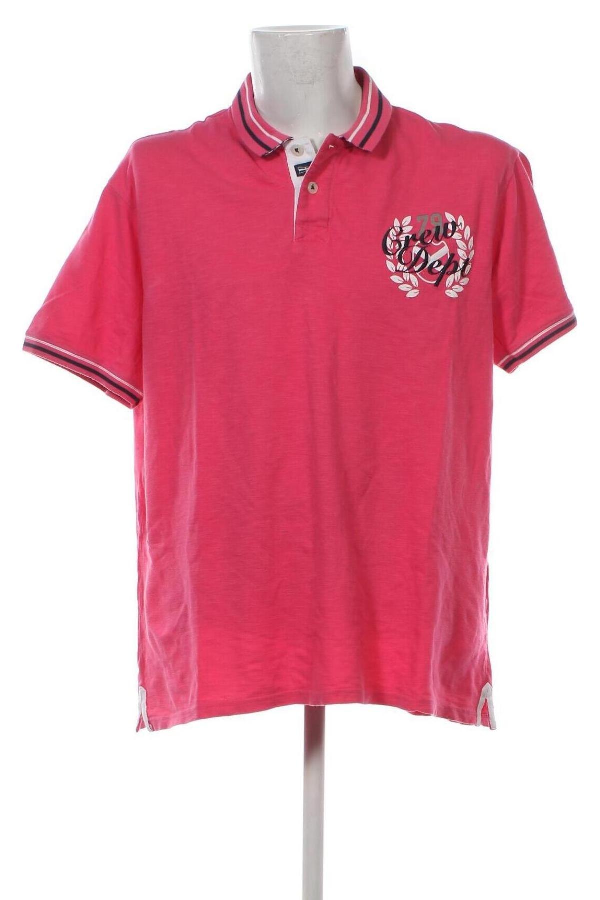 Мъжка тениска Angelo Litrico, Размер 3XL, Цвят Розов, Цена 13,00 лв.