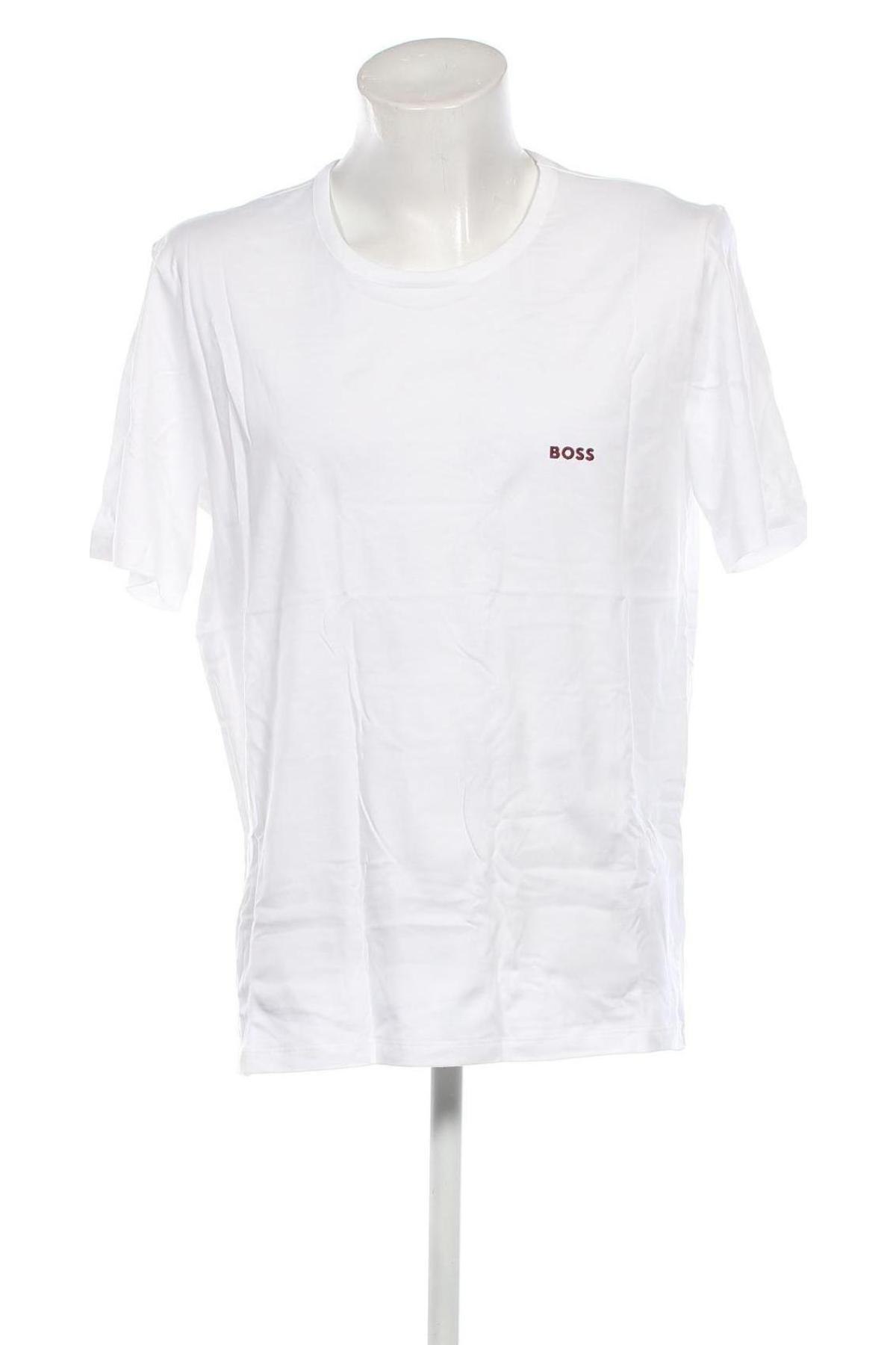 Herren T-Shirt BOSS, Größe XXL, Farbe Weiß, Preis 58,76 €