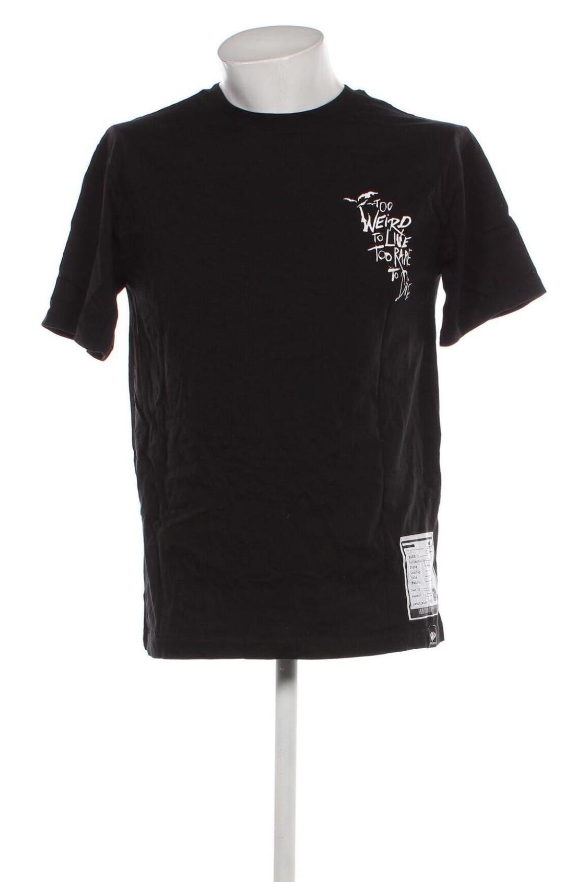 Ανδρικό t-shirt Catch, Μέγεθος S, Χρώμα Μαύρο, Τιμή 15,46 €