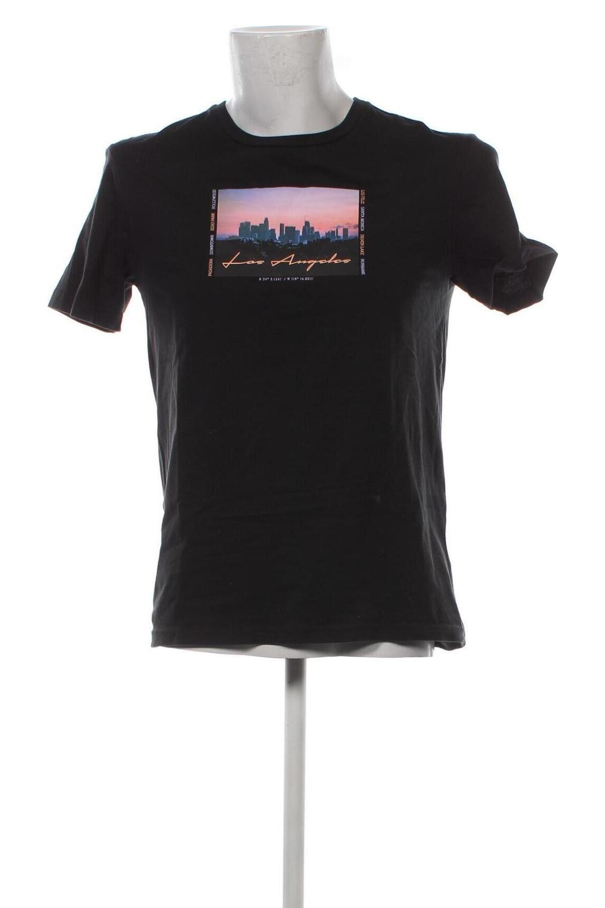 Pánské tričko  H&M Divided, Velikost S, Barva Černá, Cena  165,00 Kč