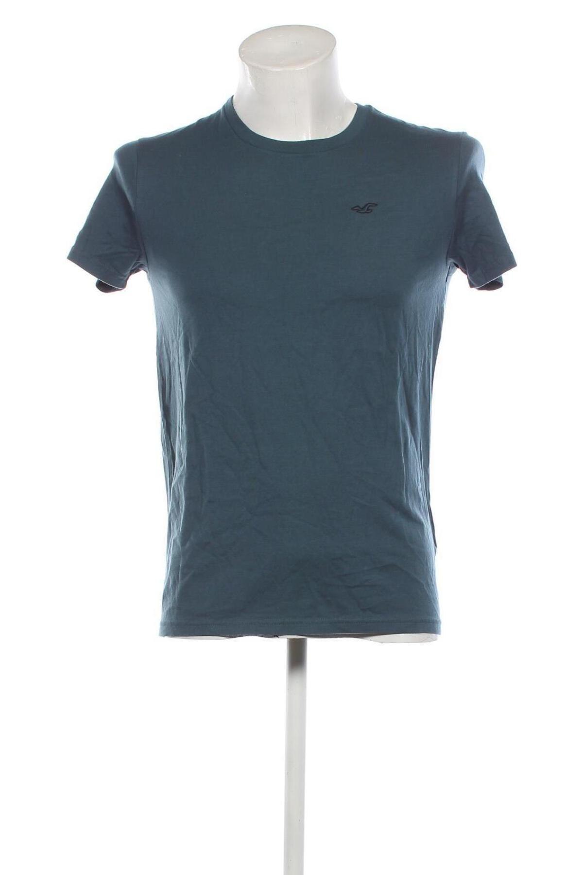 Мъжка тениска Hollister, Размер S, Цвят Зелен, Цена 31,00 лв.