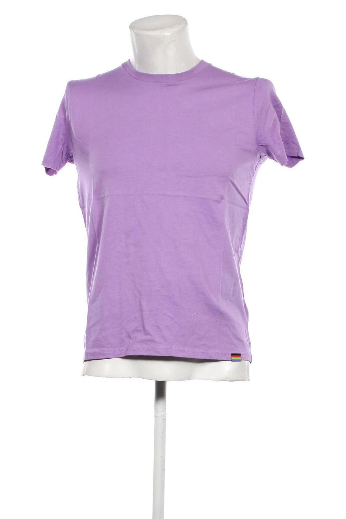 Ανδρικό t-shirt Hollister, Μέγεθος S, Χρώμα Βιολετί, Τιμή 15,98 €