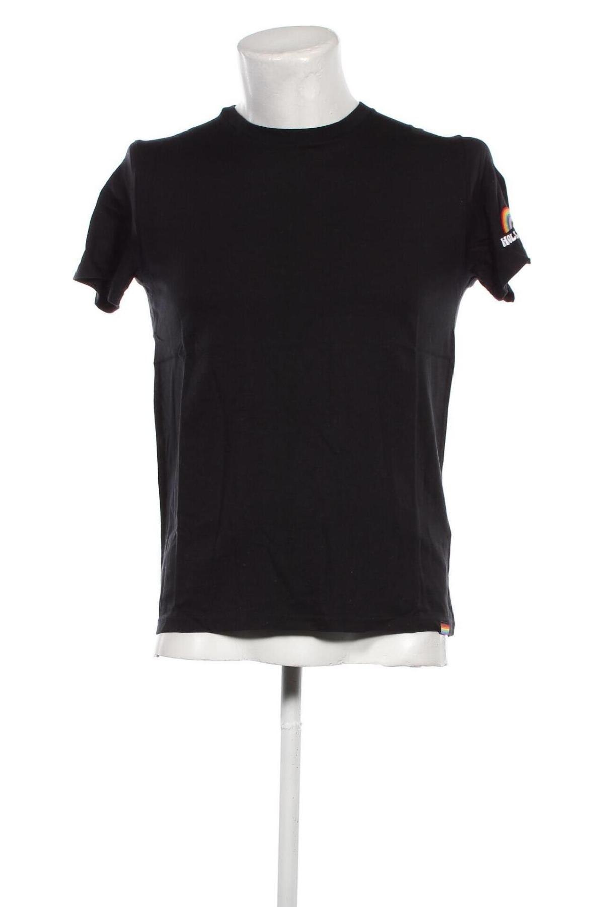 Ανδρικό t-shirt Hollister, Μέγεθος S, Χρώμα Μαύρο, Τιμή 15,98 €