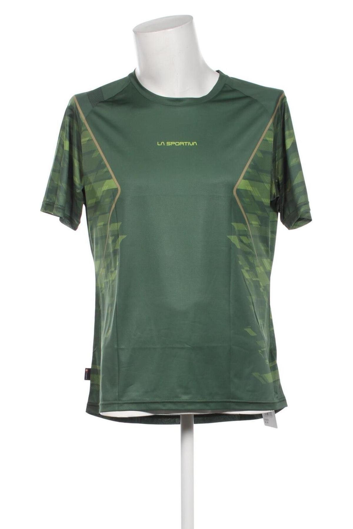 Мъжка тениска La Sportiva, Размер XL, Цвят Зелен, Цена 72,00 лв.