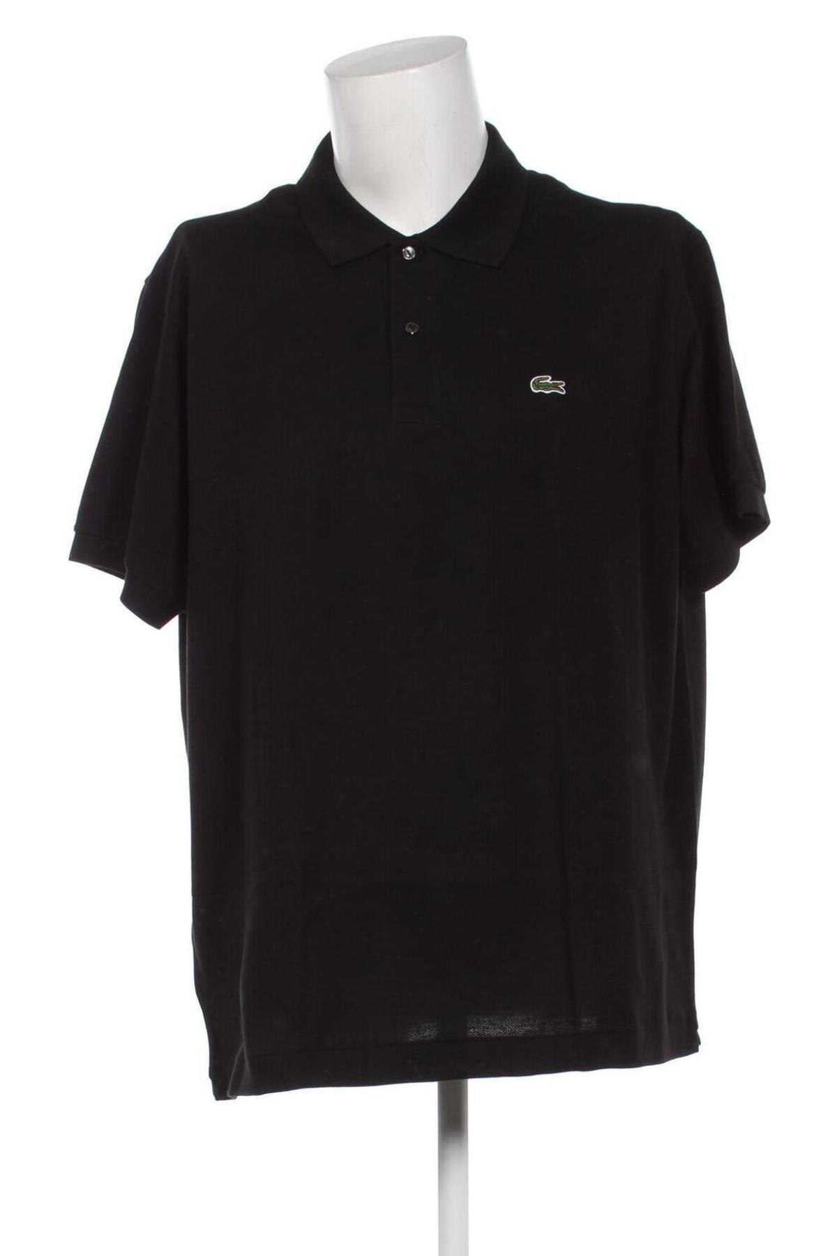 Мъжка тениска Lacoste, Размер 3XL, Цвят Черен, Цена 72,00 лв.