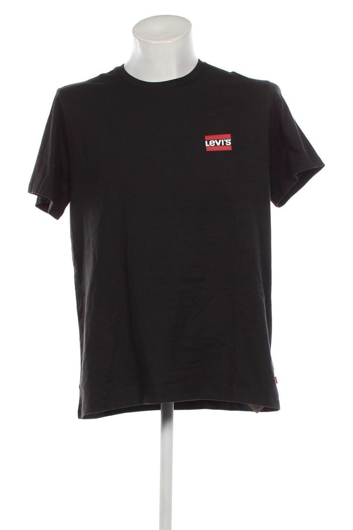 Мъжка тениска Levi's, Размер XL, Цвят Черен, Цена 49,84 лв.