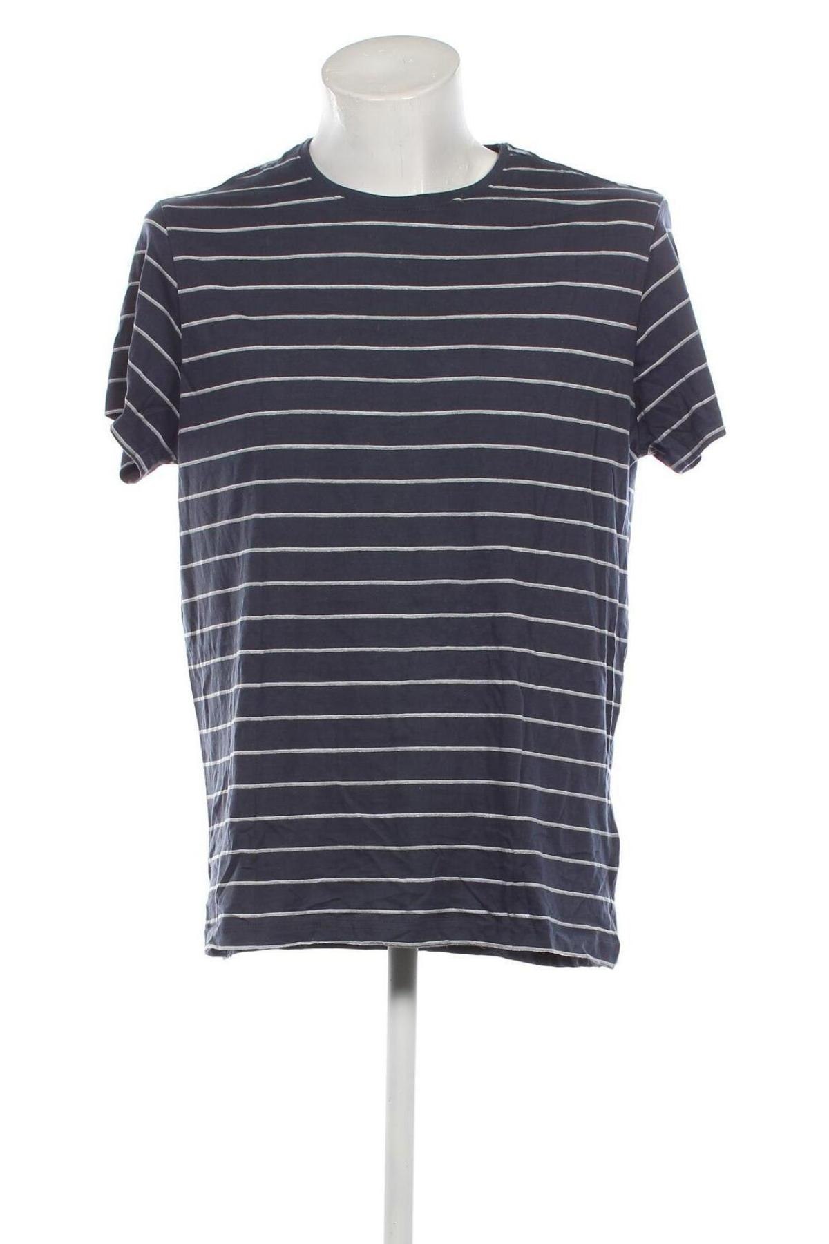 Ανδρικό t-shirt Livergy, Μέγεθος L, Χρώμα Μπλέ, Τιμή 8,04 €