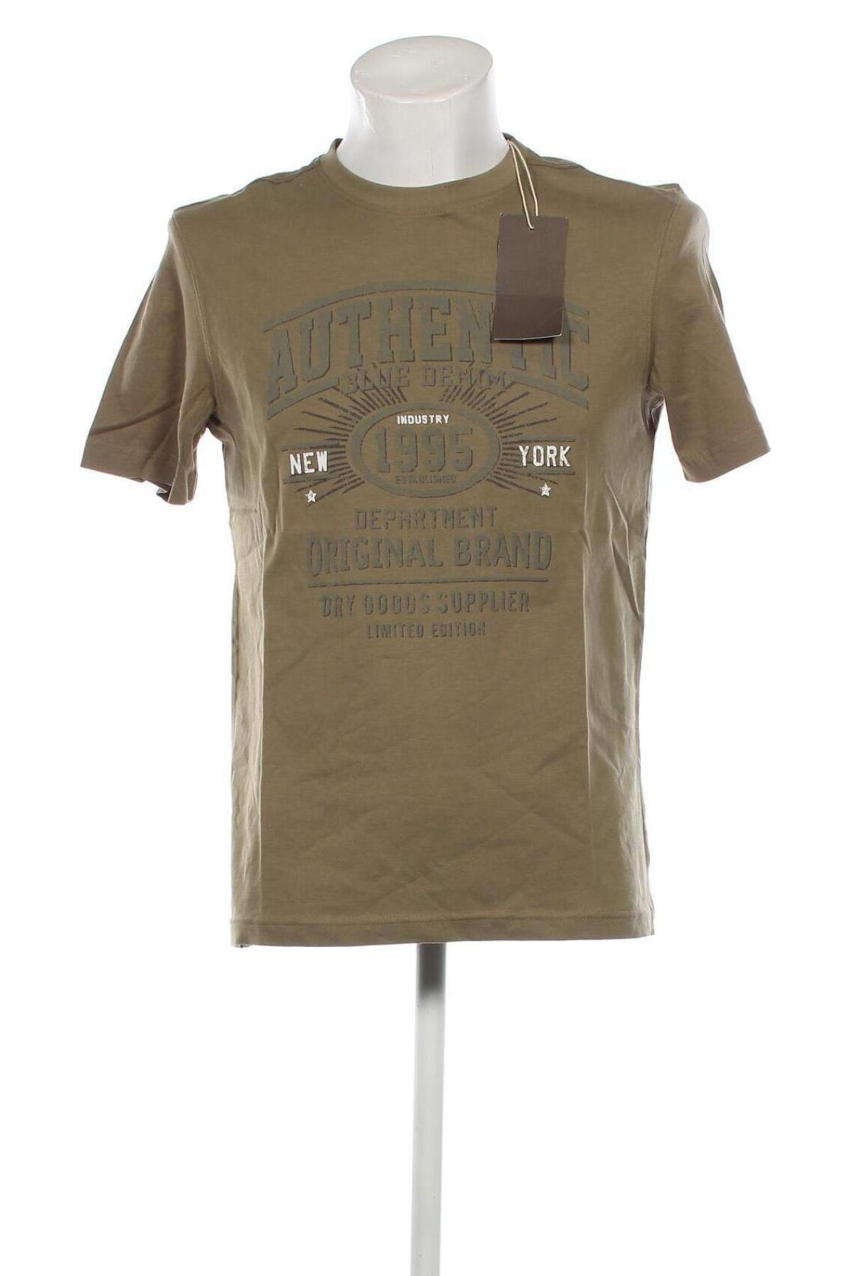 Ανδρικό t-shirt Man's World, Μέγεθος M, Χρώμα Πράσινο, Τιμή 10,82 €