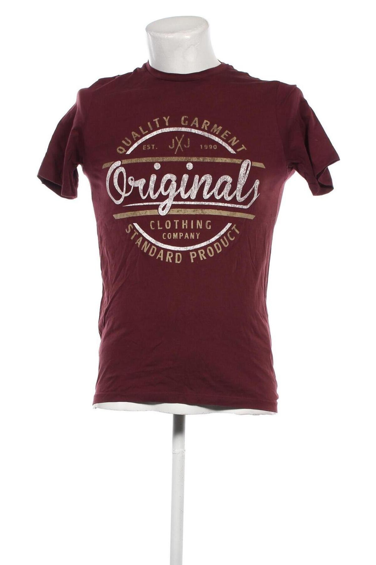 Ανδρικό t-shirt Originals By Jack & Jones, Μέγεθος S, Χρώμα Κόκκινο, Τιμή 7,00 €