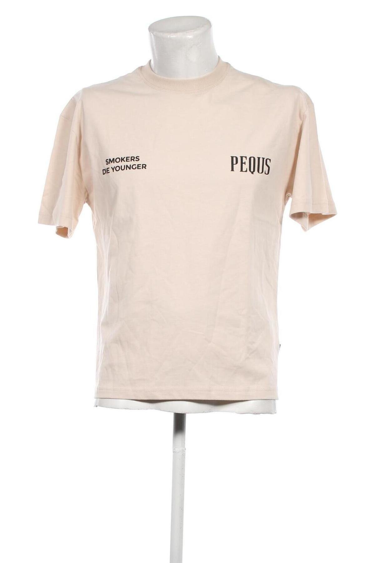 Herren T-Shirt PEQUS, Größe XS, Farbe Ecru, Preis 14,72 €