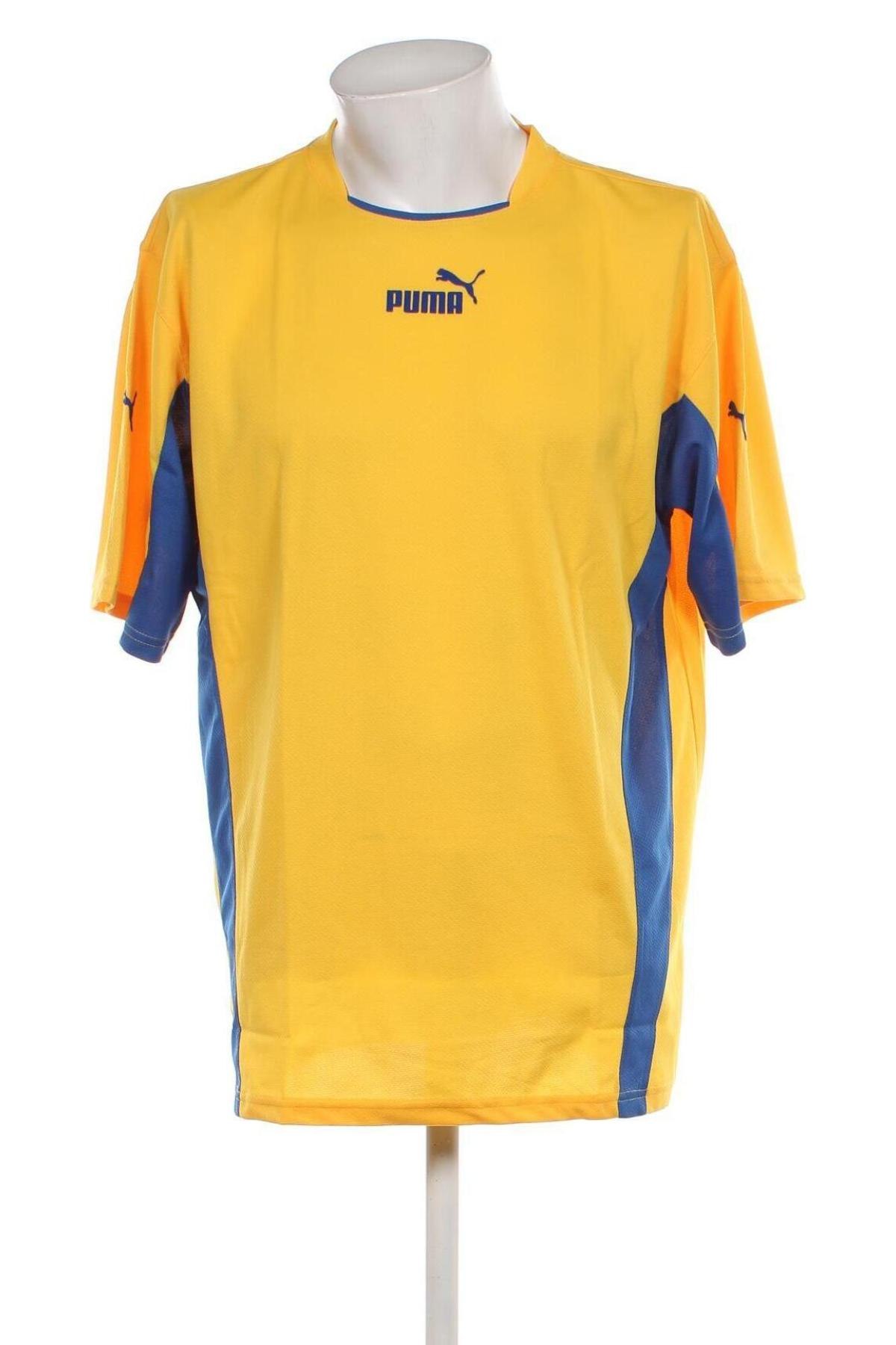 Ανδρικό t-shirt PUMA, Μέγεθος XL, Χρώμα Κίτρινο, Τιμή 12,78 €