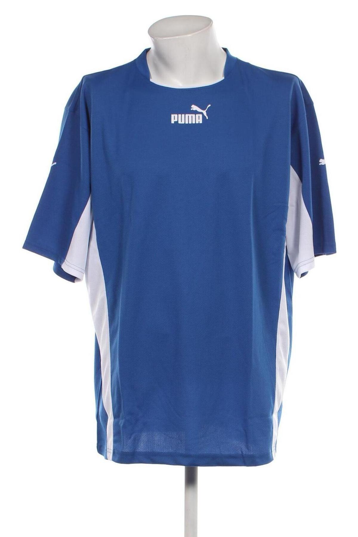 Мъжка тениска PUMA, Размер XXL, Цвят Син, Цена 58,28 лв.