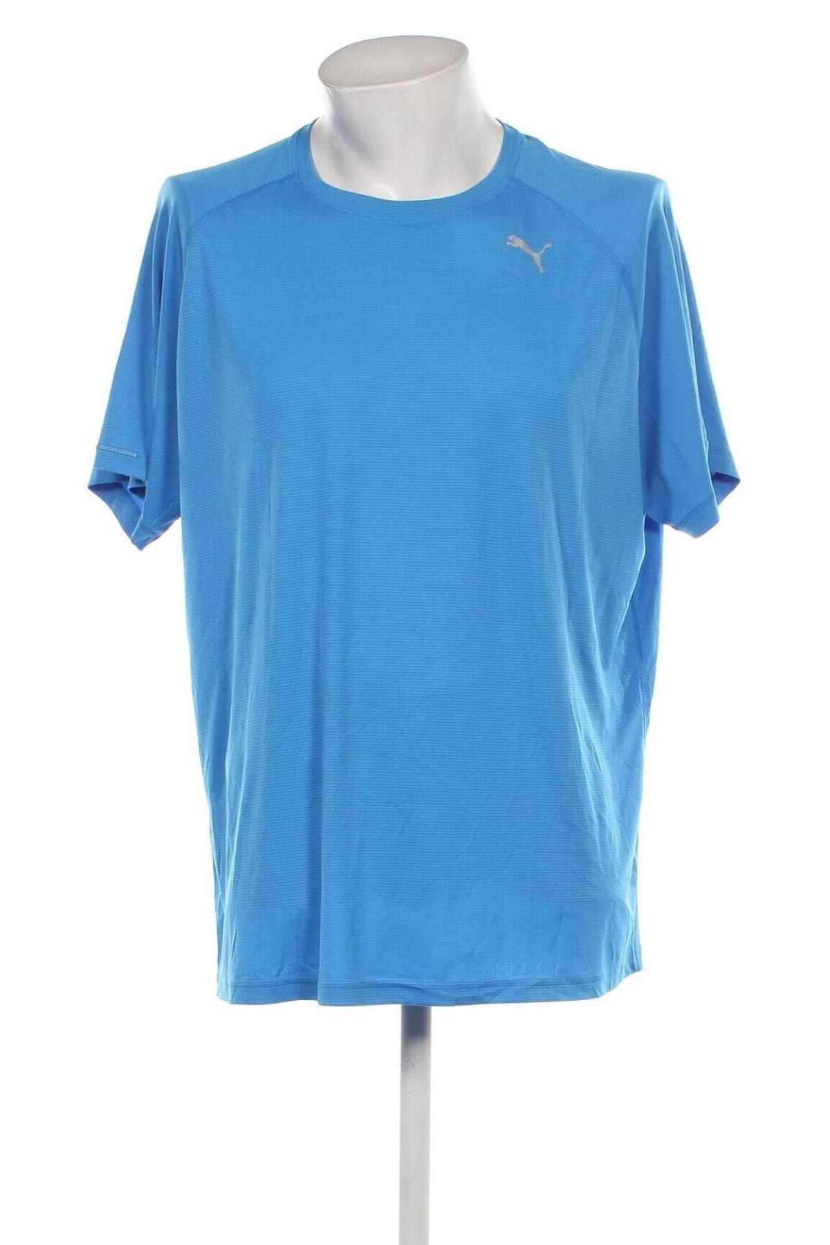 Мъжка тениска PUMA, Размер XXL, Цвят Син, Цена 27,00 лв.