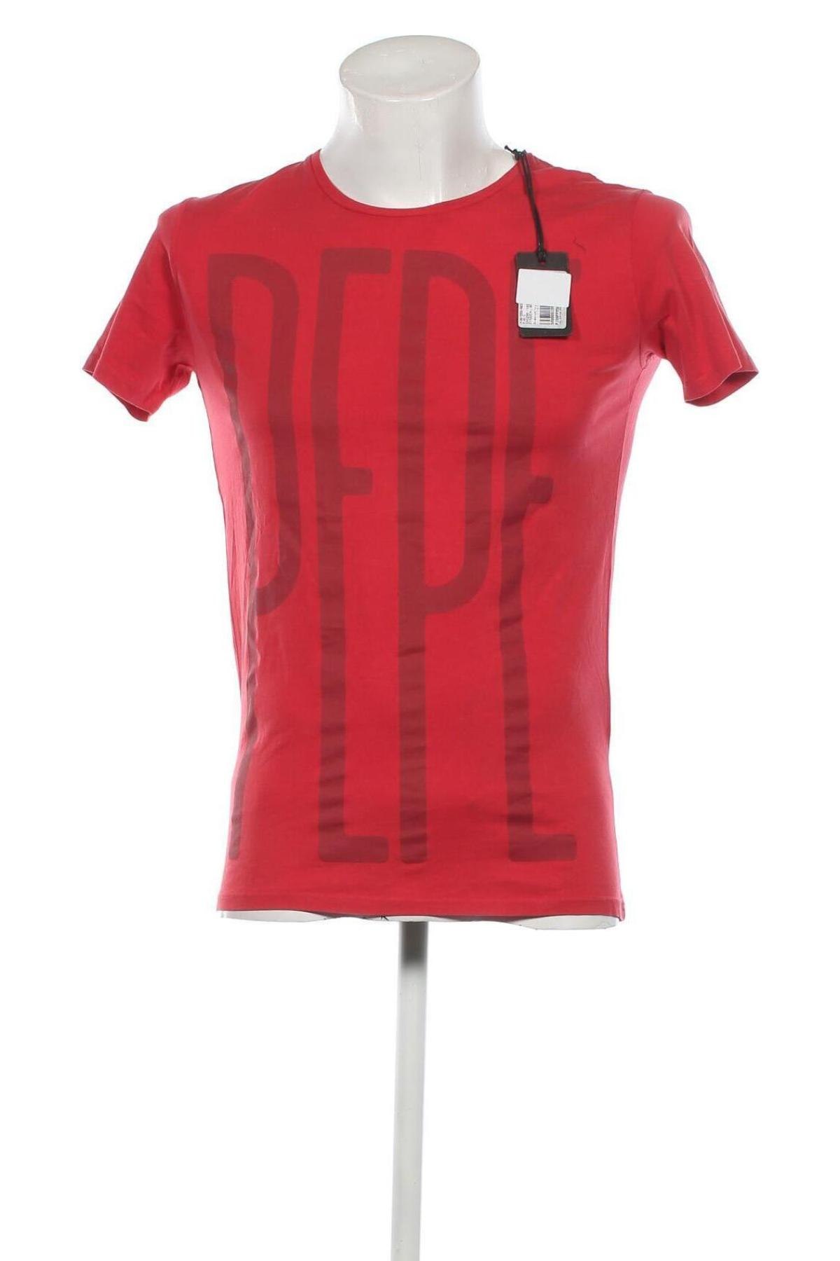 Ανδρικό t-shirt Pepe Jeans, Μέγεθος S, Χρώμα Κόκκινο, Τιμή 16,46 €