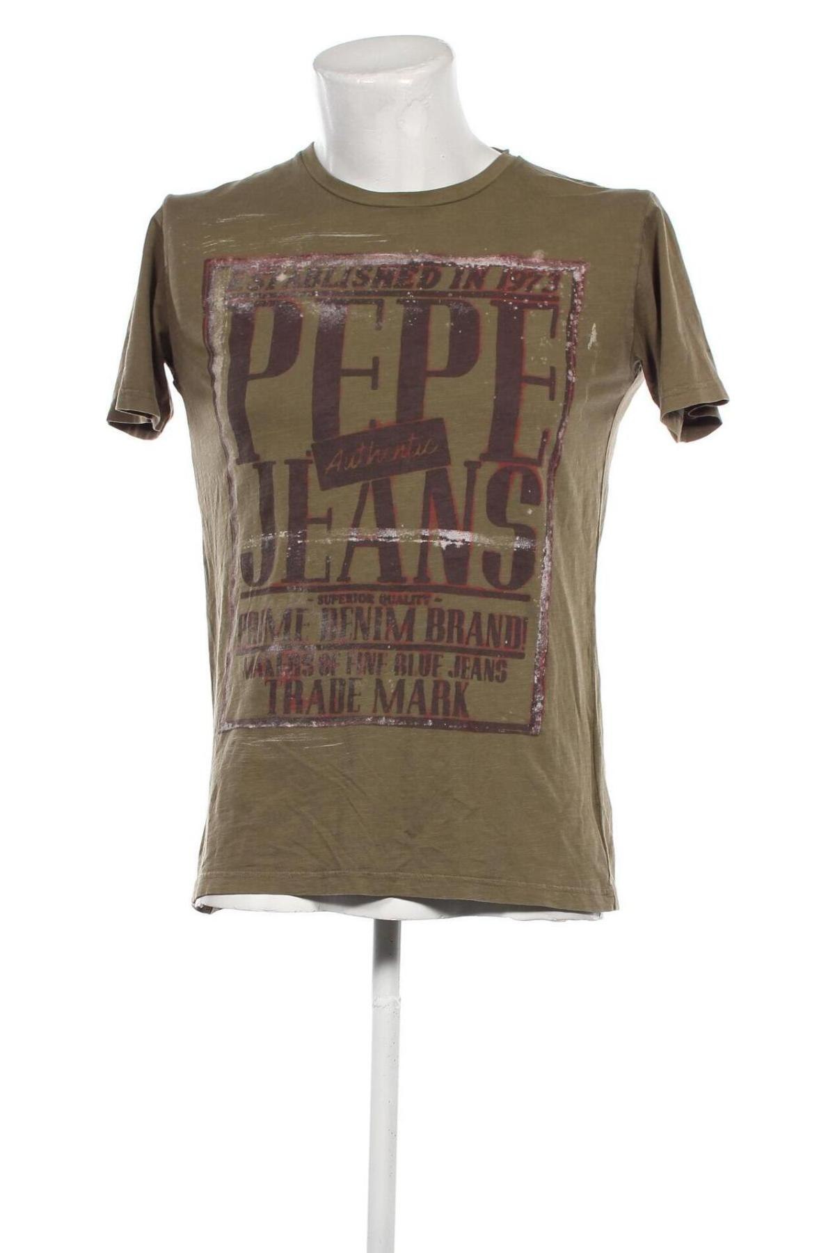 Ανδρικό t-shirt Pepe Jeans, Μέγεθος M, Χρώμα Πράσινο, Τιμή 28,87 €
