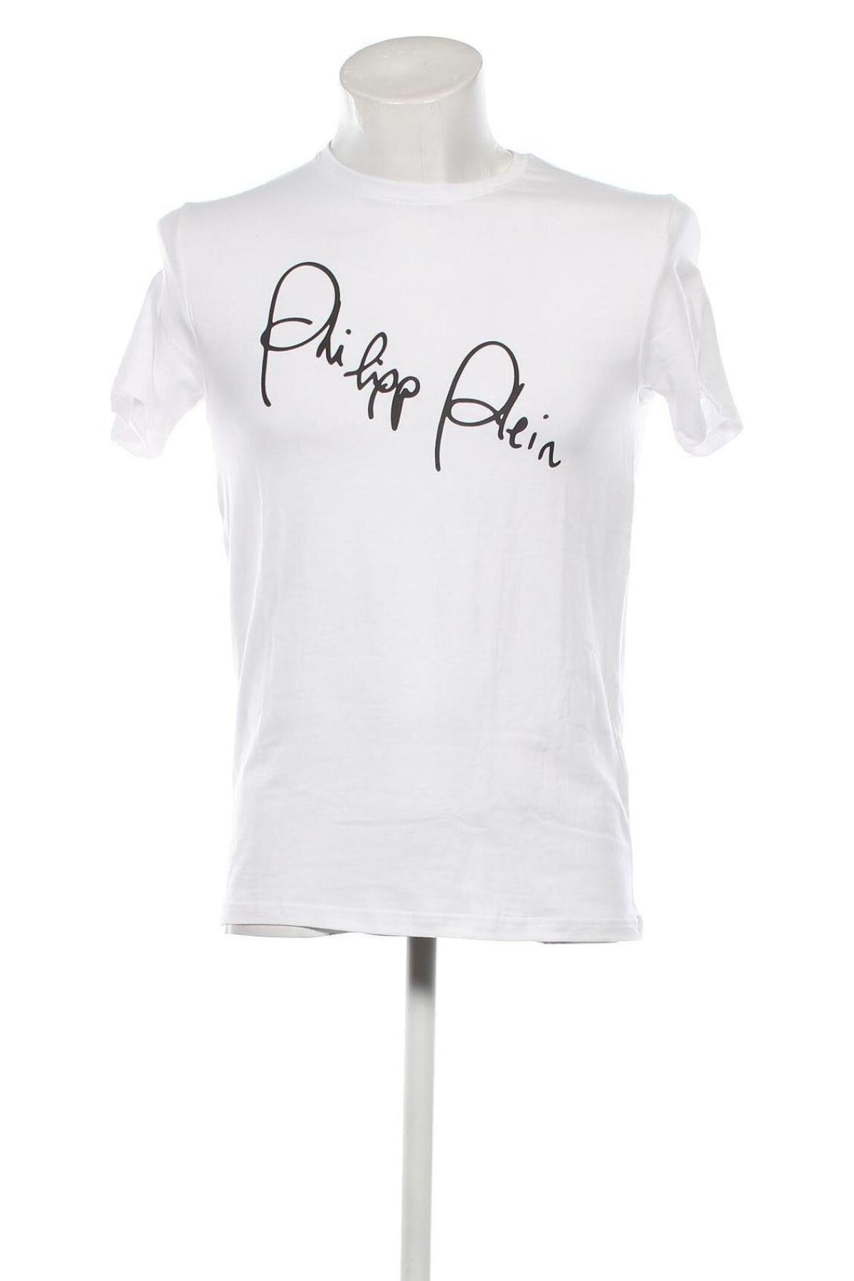 Herren T-Shirt Philipp Plein, Größe M, Farbe Weiß, Preis 133,51 €