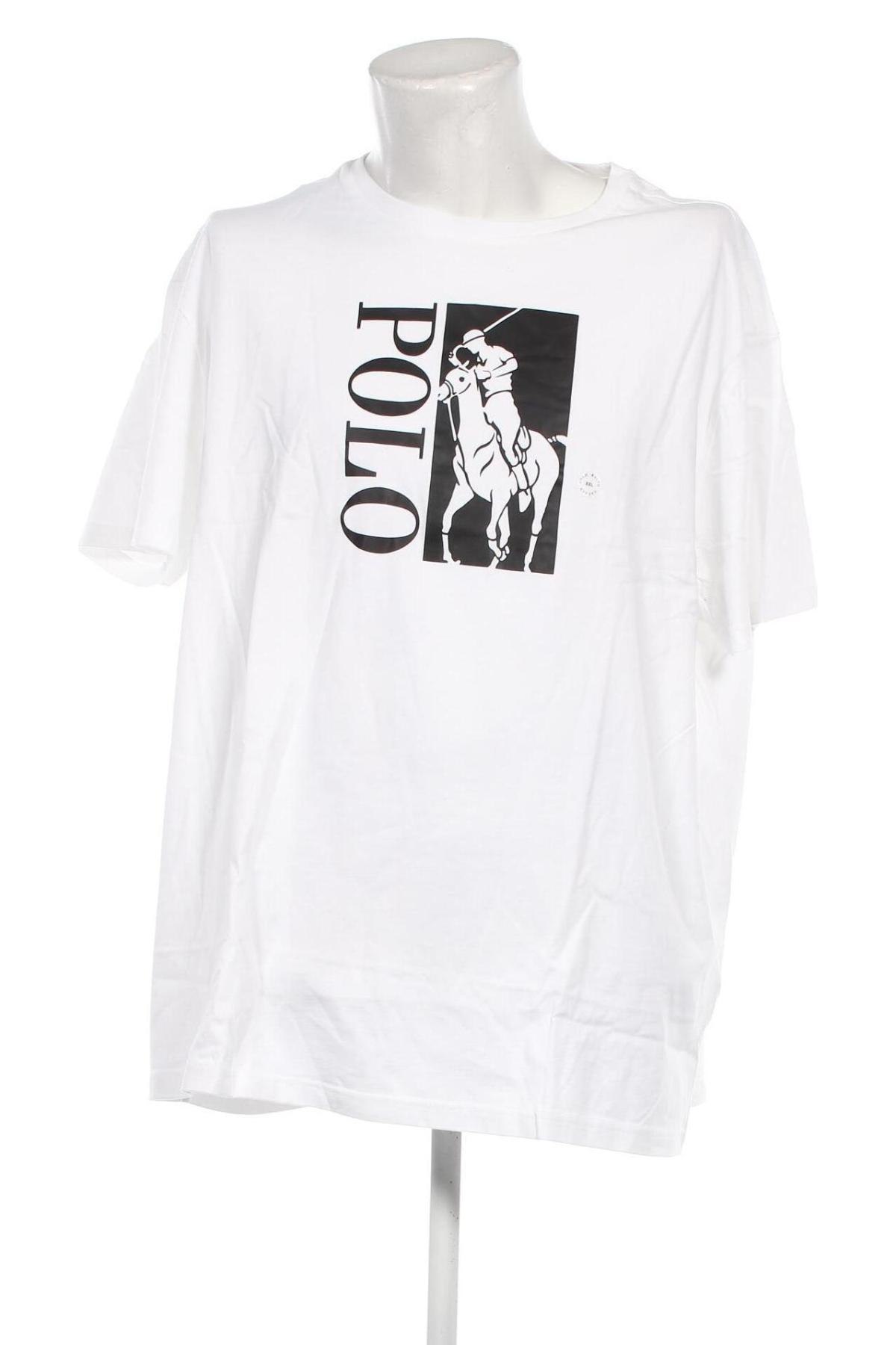 Ανδρικό t-shirt Polo By Ralph Lauren, Μέγεθος XXL, Χρώμα Λευκό, Τιμή 42,97 €
