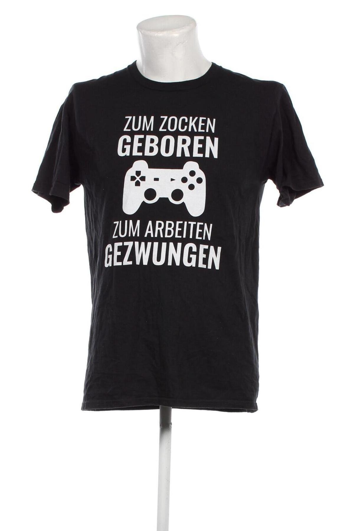 Ανδρικό t-shirt Port & Company, Μέγεθος M, Χρώμα Μαύρο, Τιμή 7,00 €
