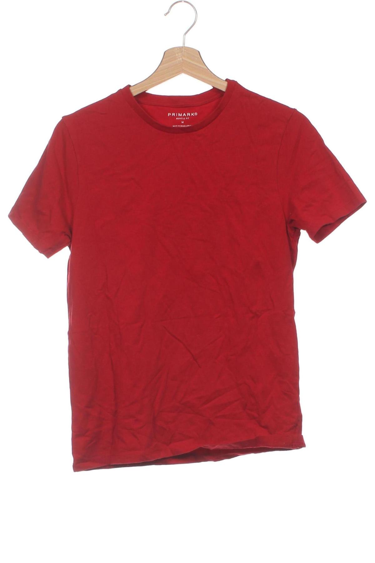 Pánské tričko  Primark, Velikost M, Barva Červená, Cena  207,00 Kč