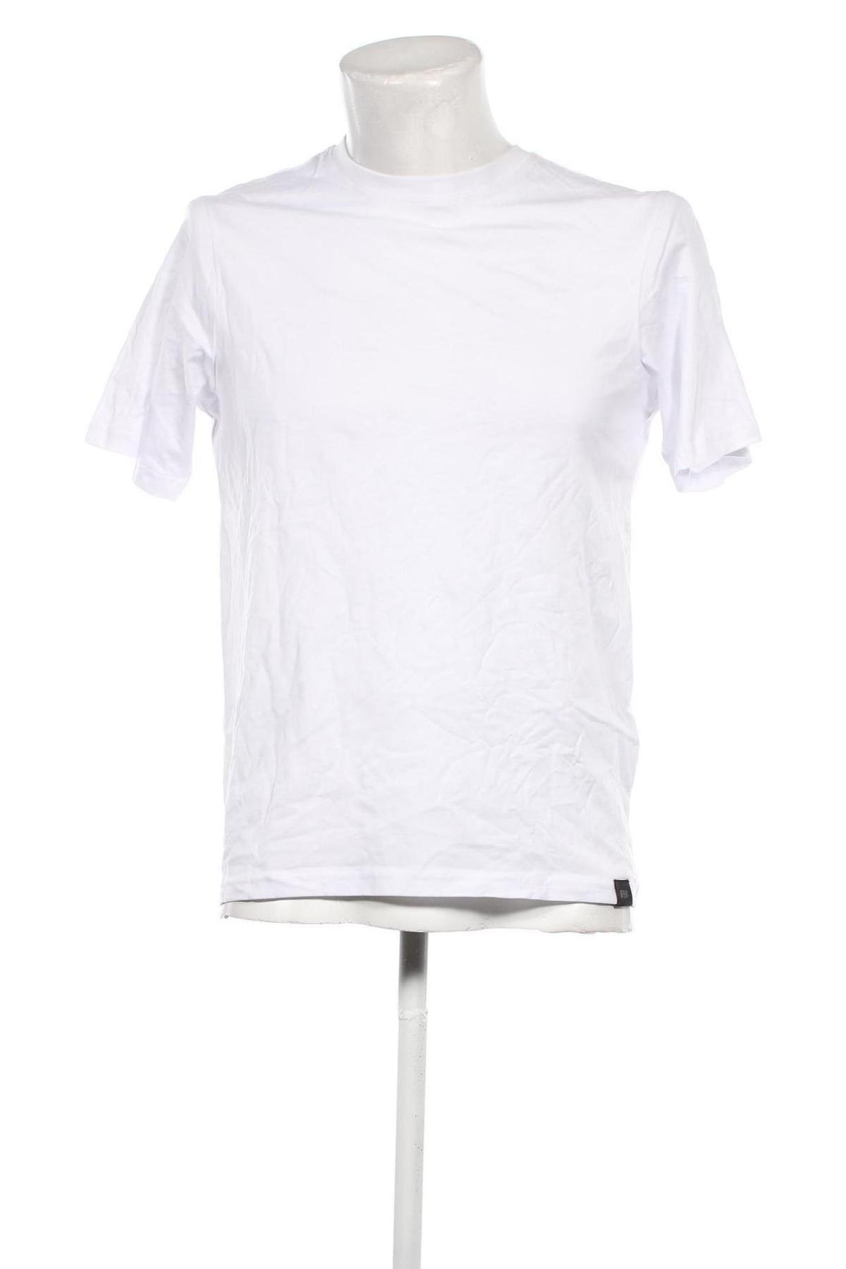 Męski T-shirt Pull&Bear, Rozmiar XS, Kolor Biały, Cena 55,97 zł