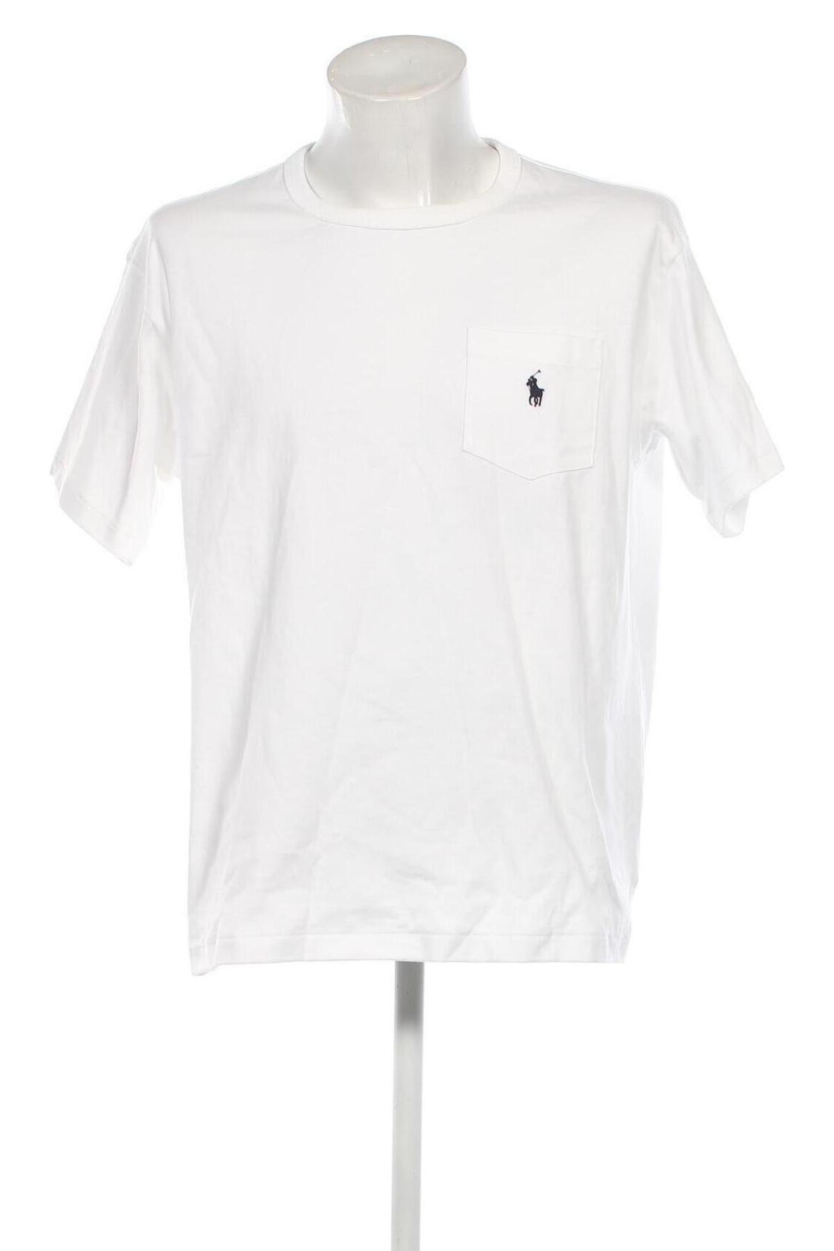 Pánske tričko  Ralph Lauren, Veľkosť M, Farba Biela, Cena  75,26 €