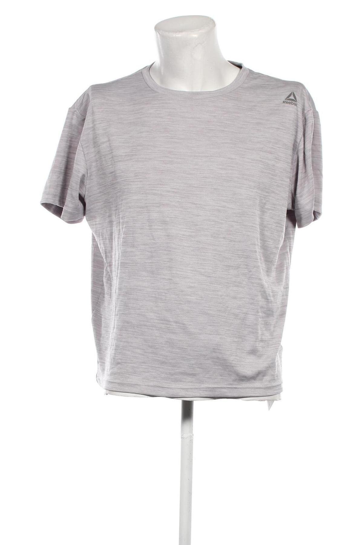 Мъжка тениска Reebok, Размер L, Цвят Сив, Цена 22,14 лв.