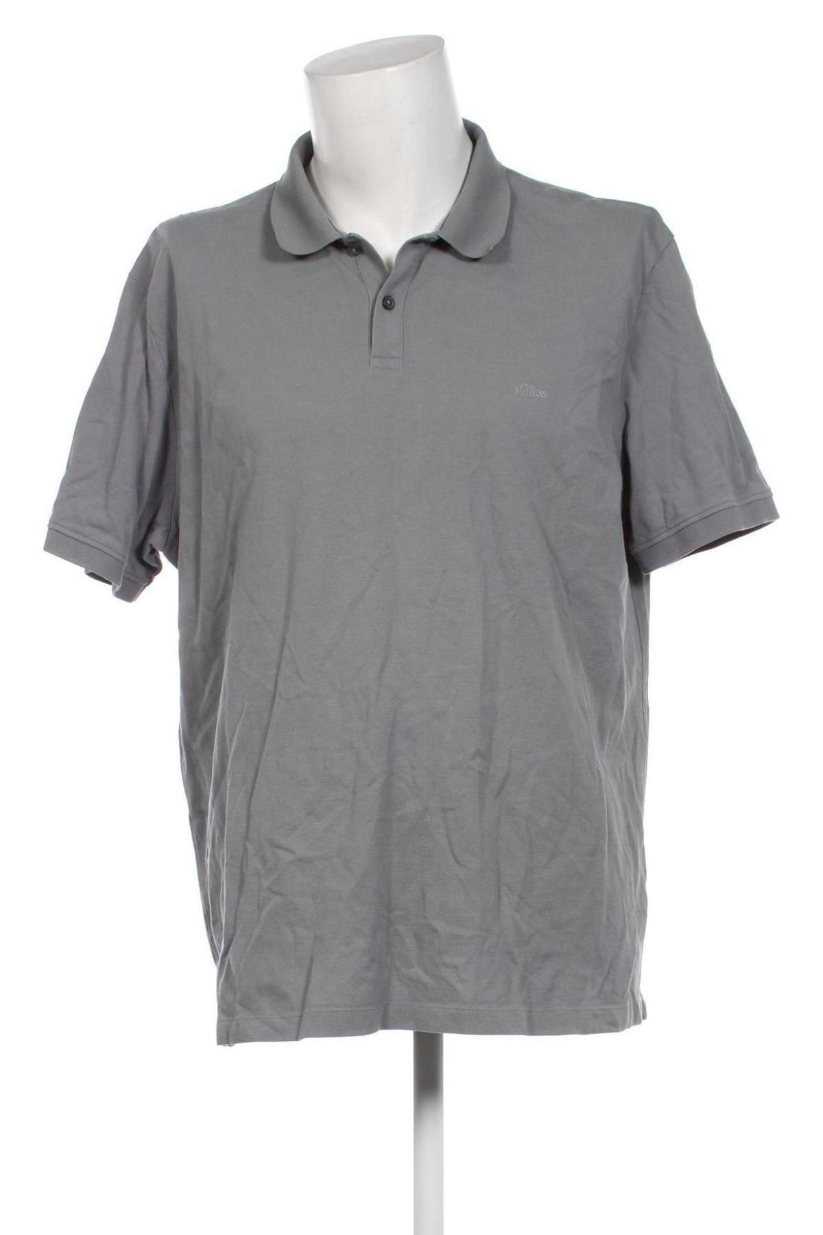 Tricou de bărbați S.Oliver, Mărime 3XL, Culoare Gri, Preț 101,97 Lei