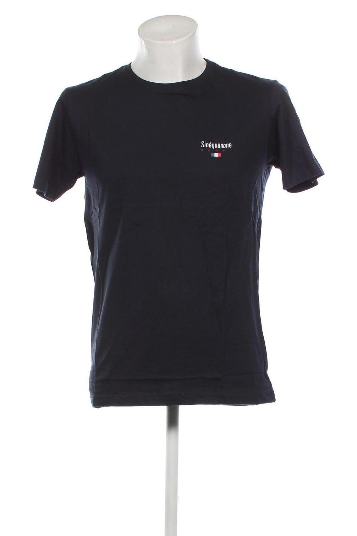 Herren T-Shirt Sinequanone, Größe L, Farbe Blau, Preis 22,81 €