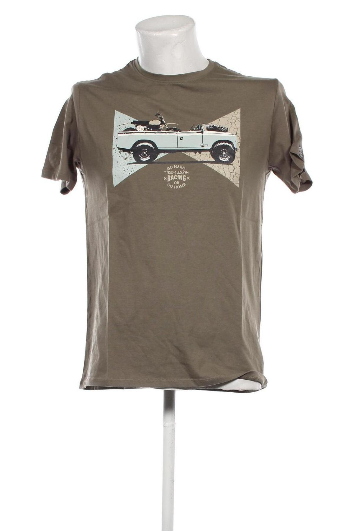 Ανδρικό t-shirt Teddy Smith, Μέγεθος M, Χρώμα Πράσινο, Τιμή 15,98 €