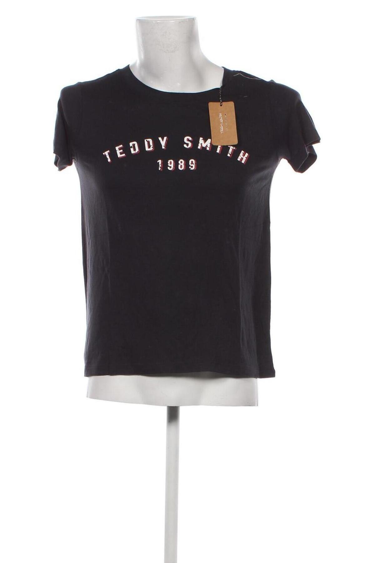 Tricou de bărbați Teddy Smith, Mărime L, Culoare Negru, Preț 101,97 Lei