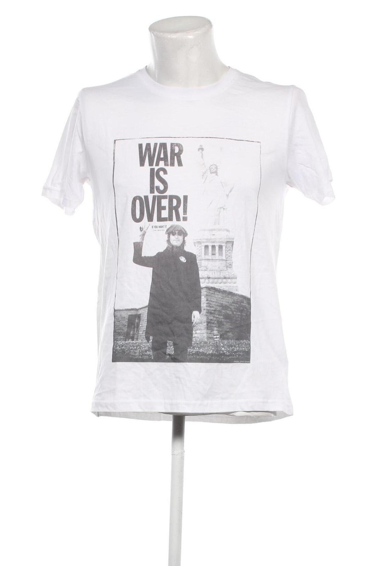 Ανδρικό t-shirt The Beatles, Μέγεθος M, Χρώμα Λευκό, Τιμή 15,98 €