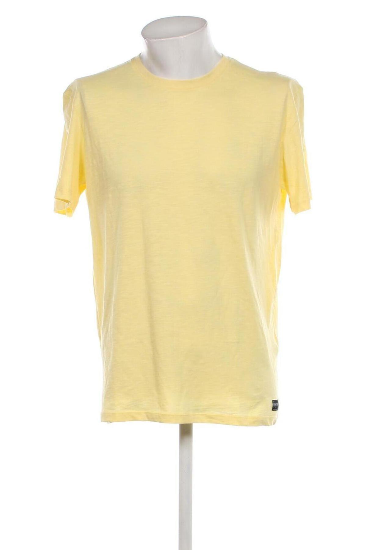 Herren T-Shirt Tom Tailor, Größe L, Farbe Gelb, Preis 15,98 €