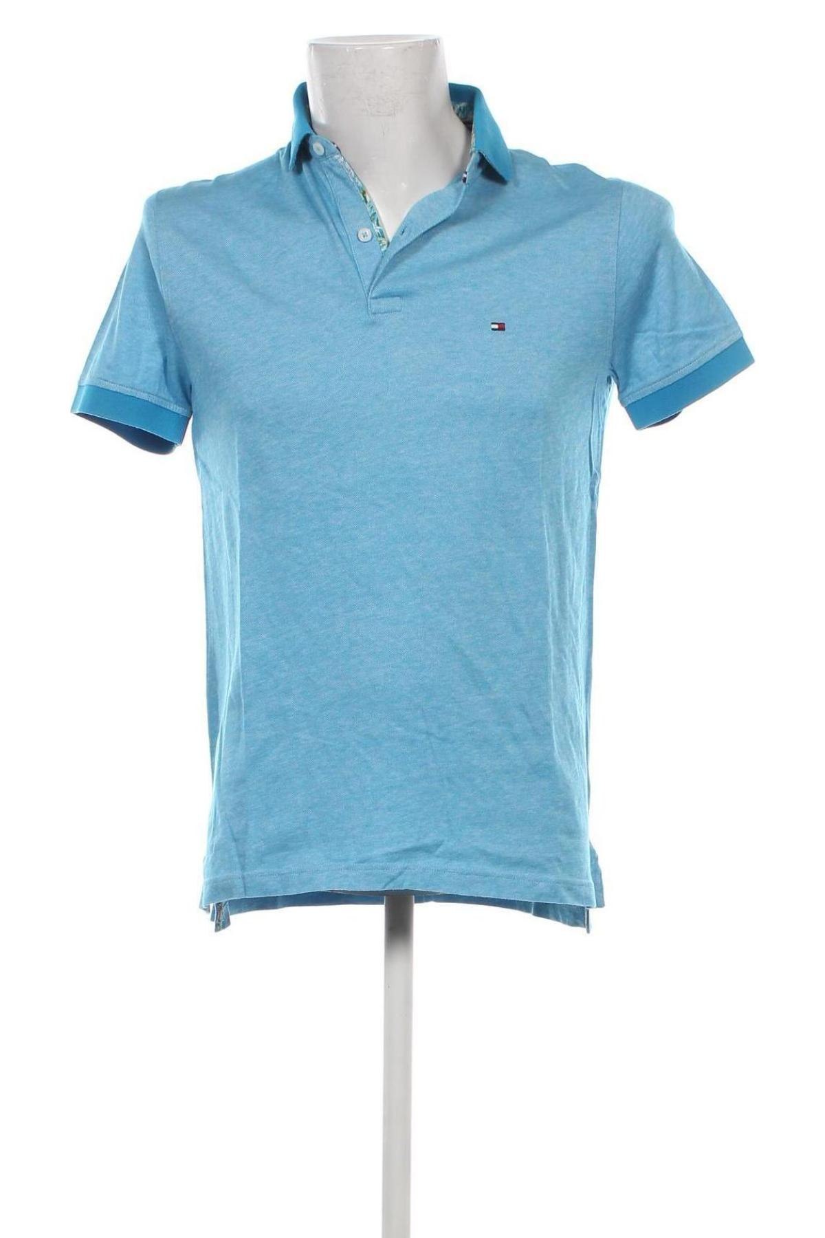 Pánske tričko  Tommy Hilfiger, Veľkosť S, Farba Modrá, Cena  17,39 €