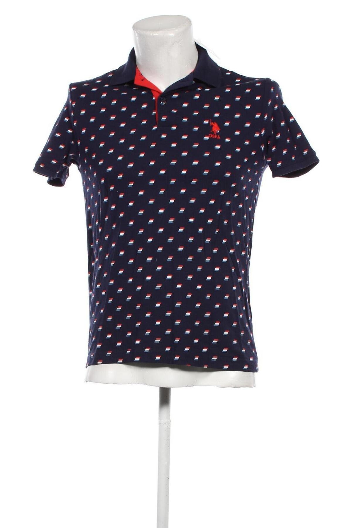 Мъжка тениска U.S. Polo Assn., Размер S, Цвят Син, Цена 25,00 лв.