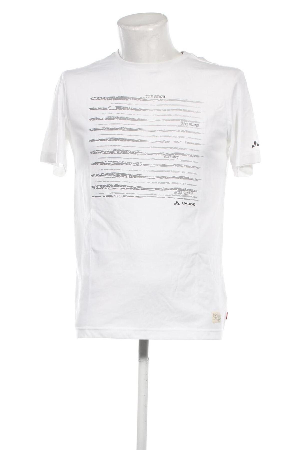 Мъжка тениска Vaude, Размер S, Цвят Бял, Цена 56,00 лв.
