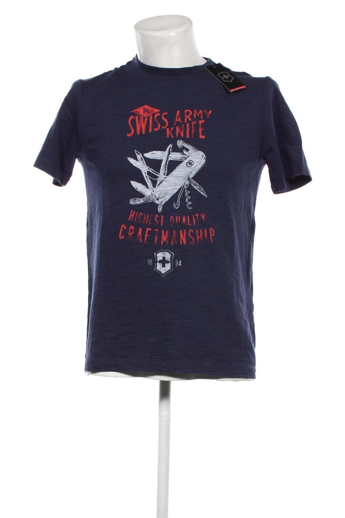 Pánske tričko  Victorinox, Veľkosť S, Farba Modrá, Cena  7,51 €